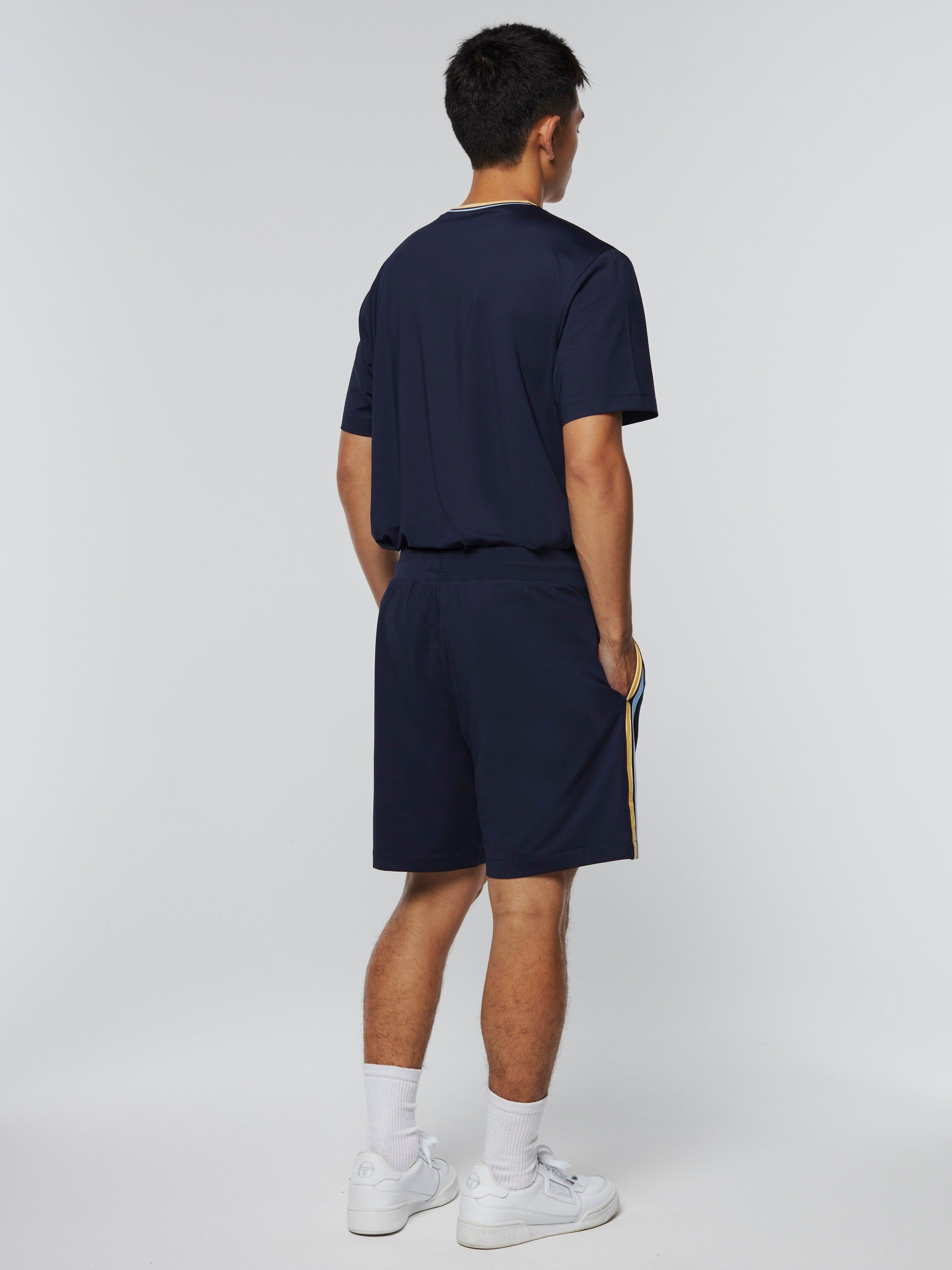 Mesh Damarindo Short- Maritime Blue/ Flax sold by Sergio Tacchini product image thumbnail 3