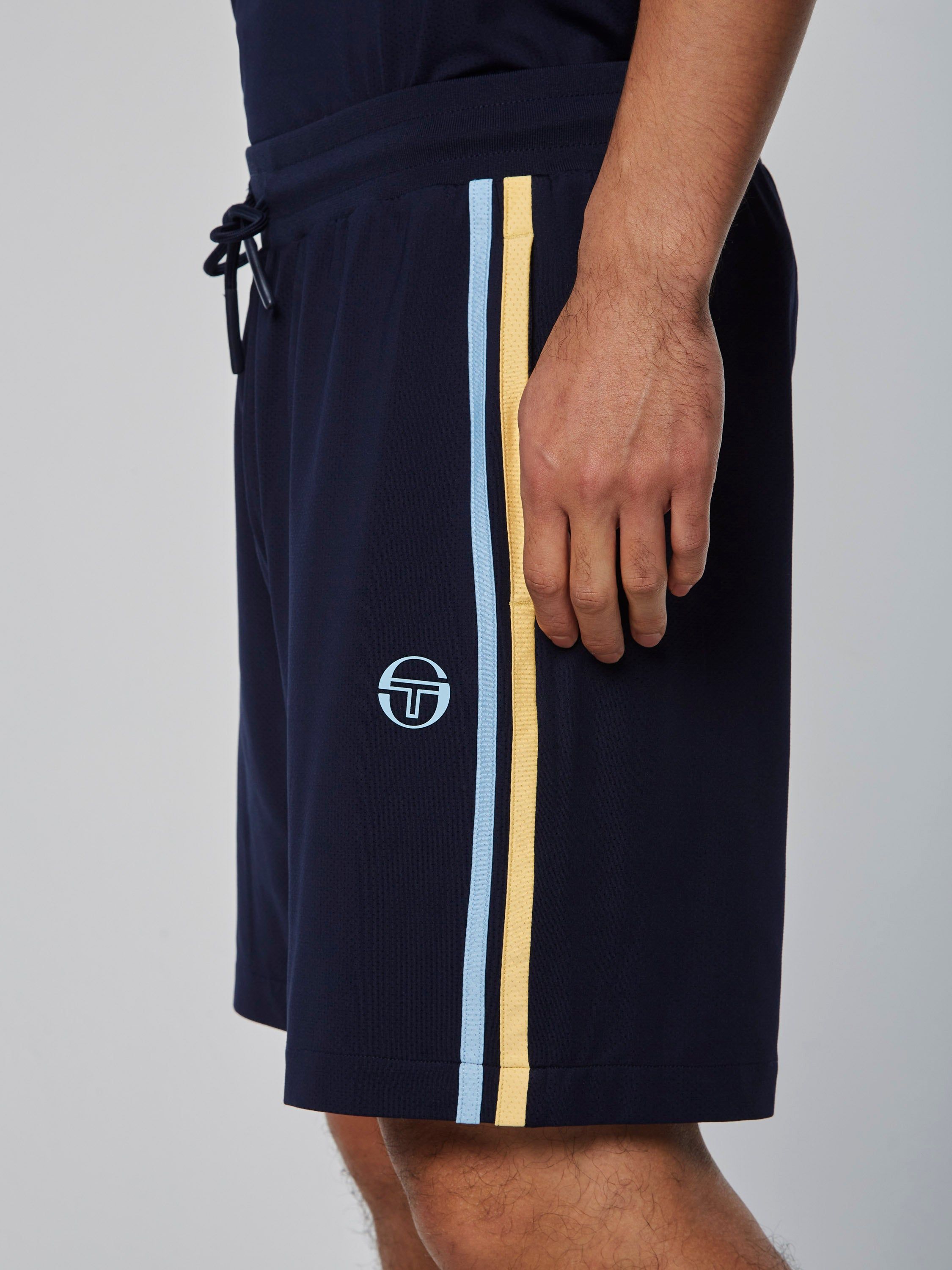 Mesh Damarindo Short- Maritime Blue/ Flax sold by Sergio Tacchini product image thumbnail 5