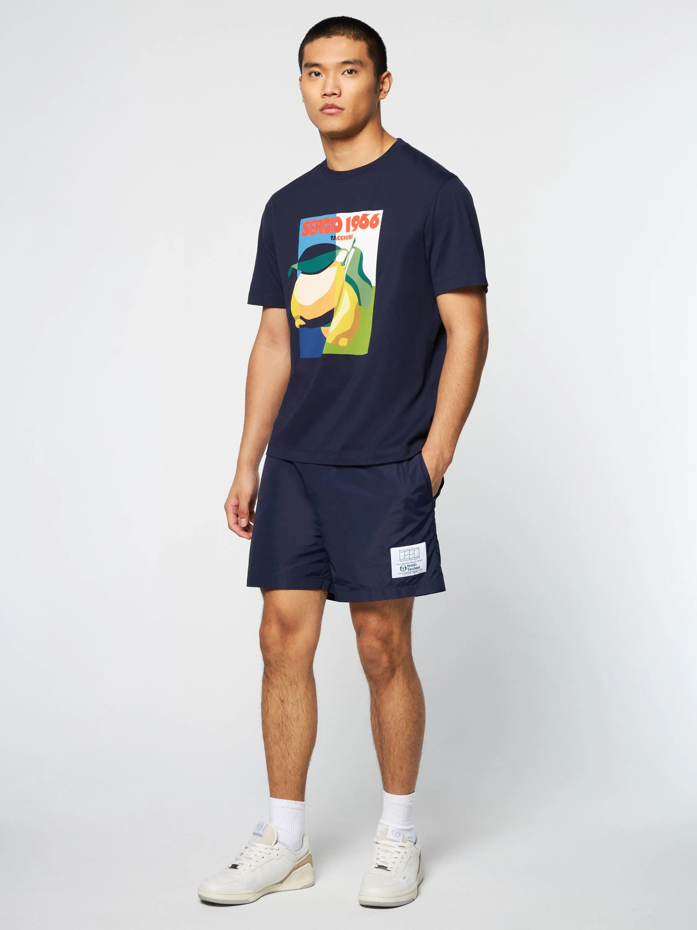 Limone T-Shirt- Maritime Blue sold by Sergio Tacchini product image thumbnail 3