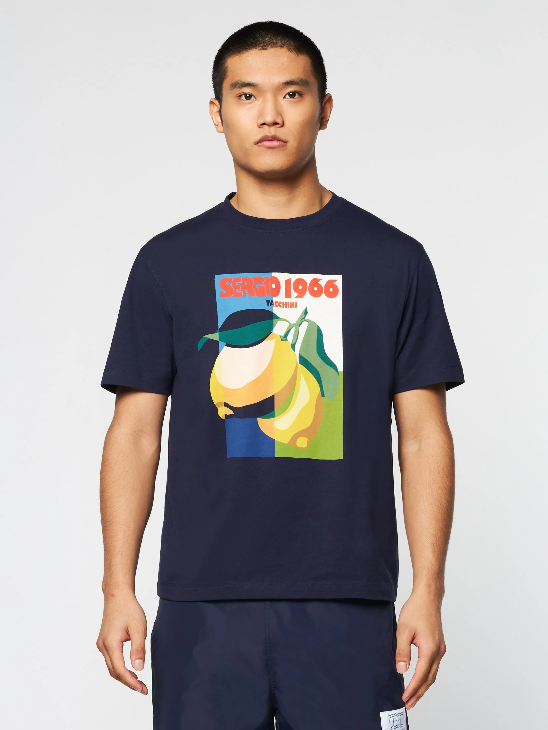 Limone T-Shirt- Maritime Blue sold by Sergio Tacchini product image thumbnail 2