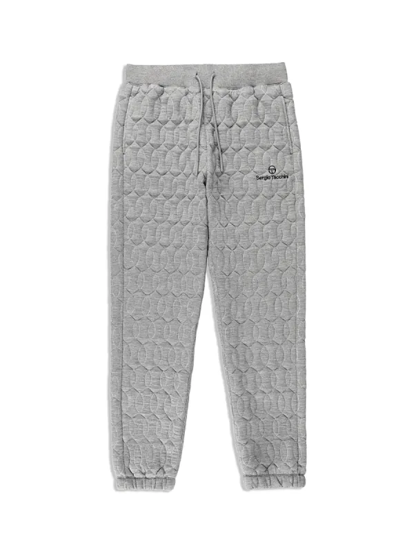Women's Aversa Quilted Sweatpant- Heather Grey sold by Sergio Tacchini