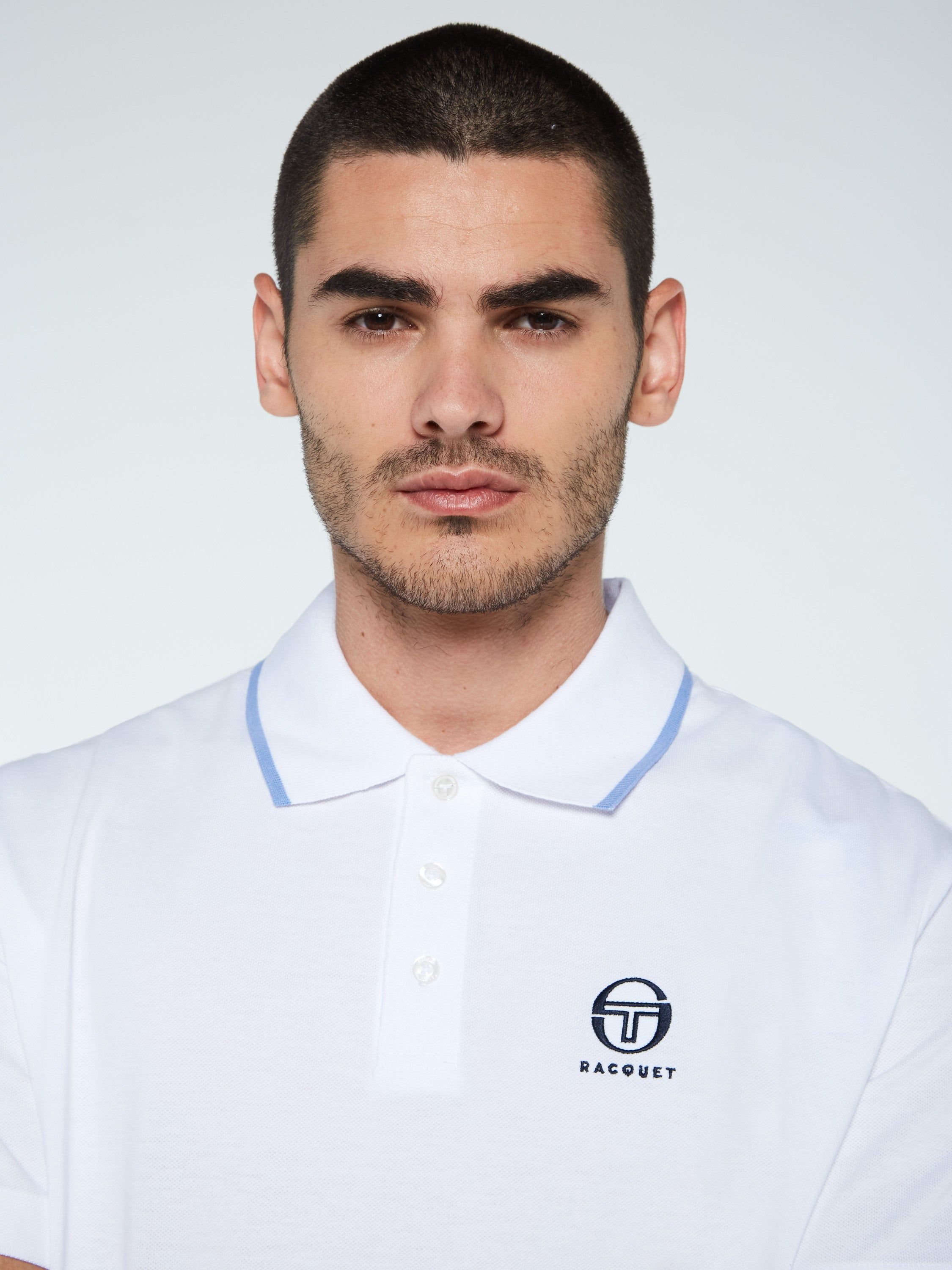 ST x Racquet Polo-White sold by Sergio Tacchini product image thumbnail 5