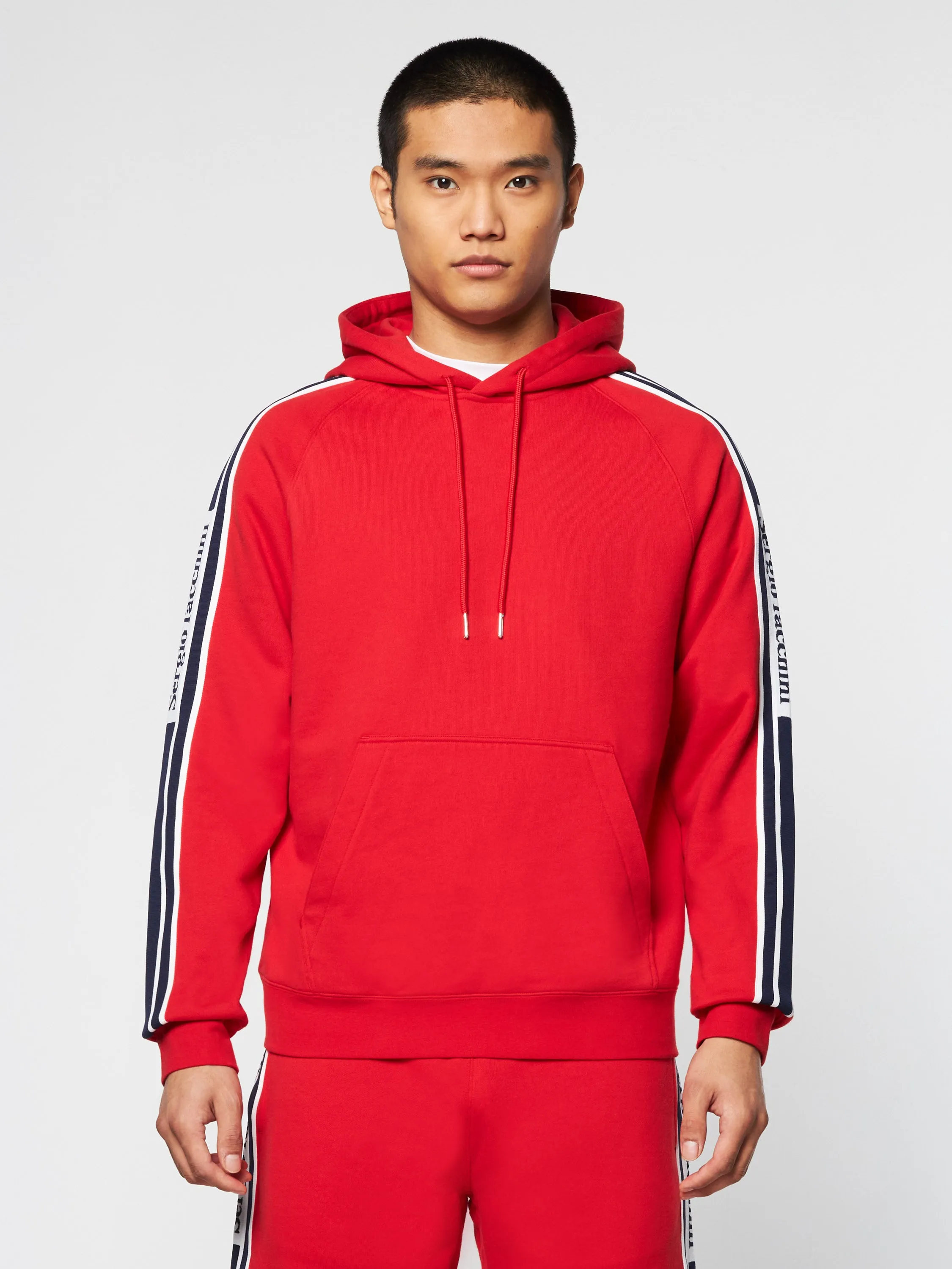 Pereto Tape Hoodie- Adrenaline Rush sold by Sergio Tacchini product image thumbnail 2