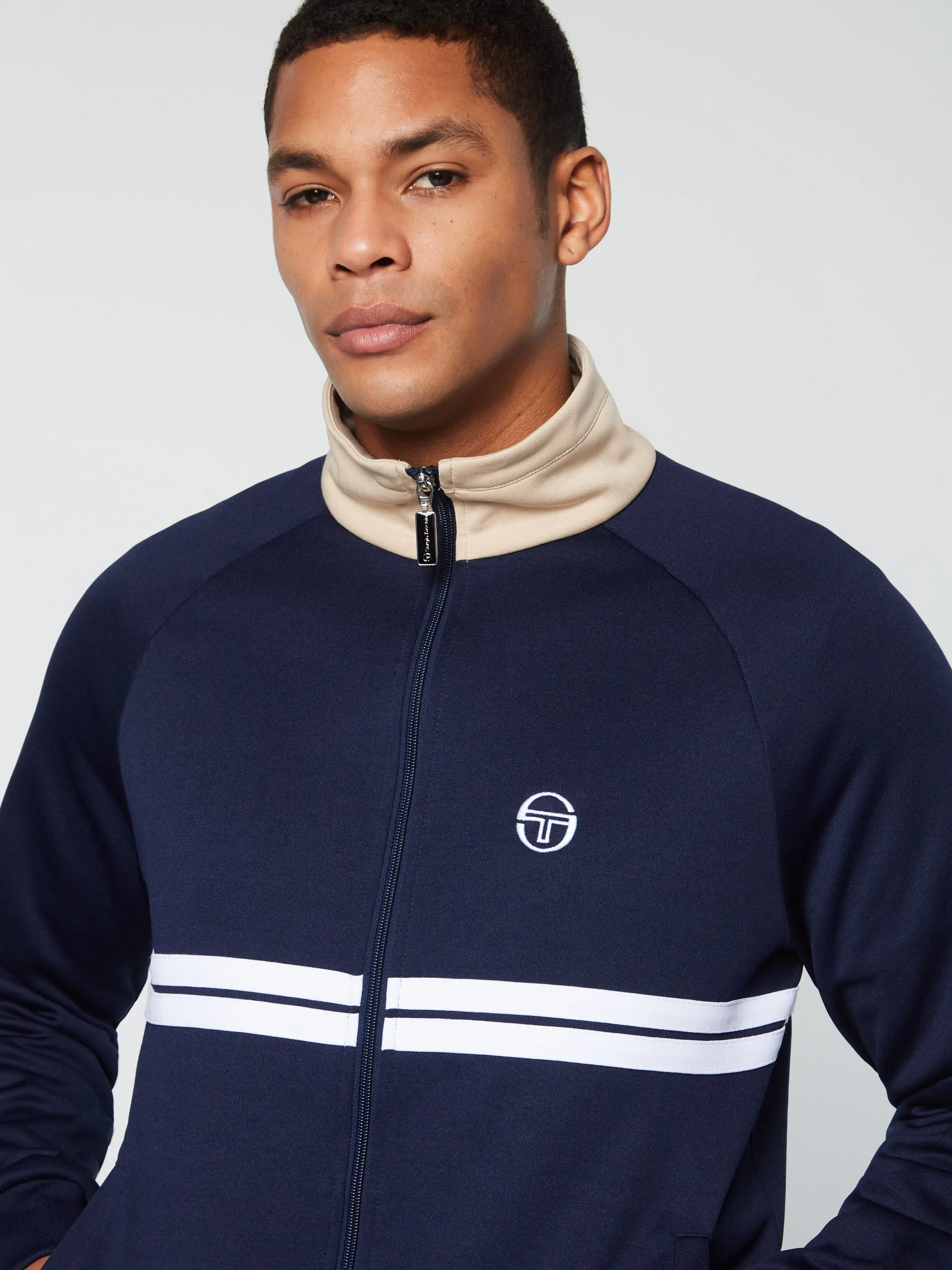 Dallas Track Jacket Archivio- Maritime Blue/ Humus sold by Sergio Tacchini product image thumbnail 5