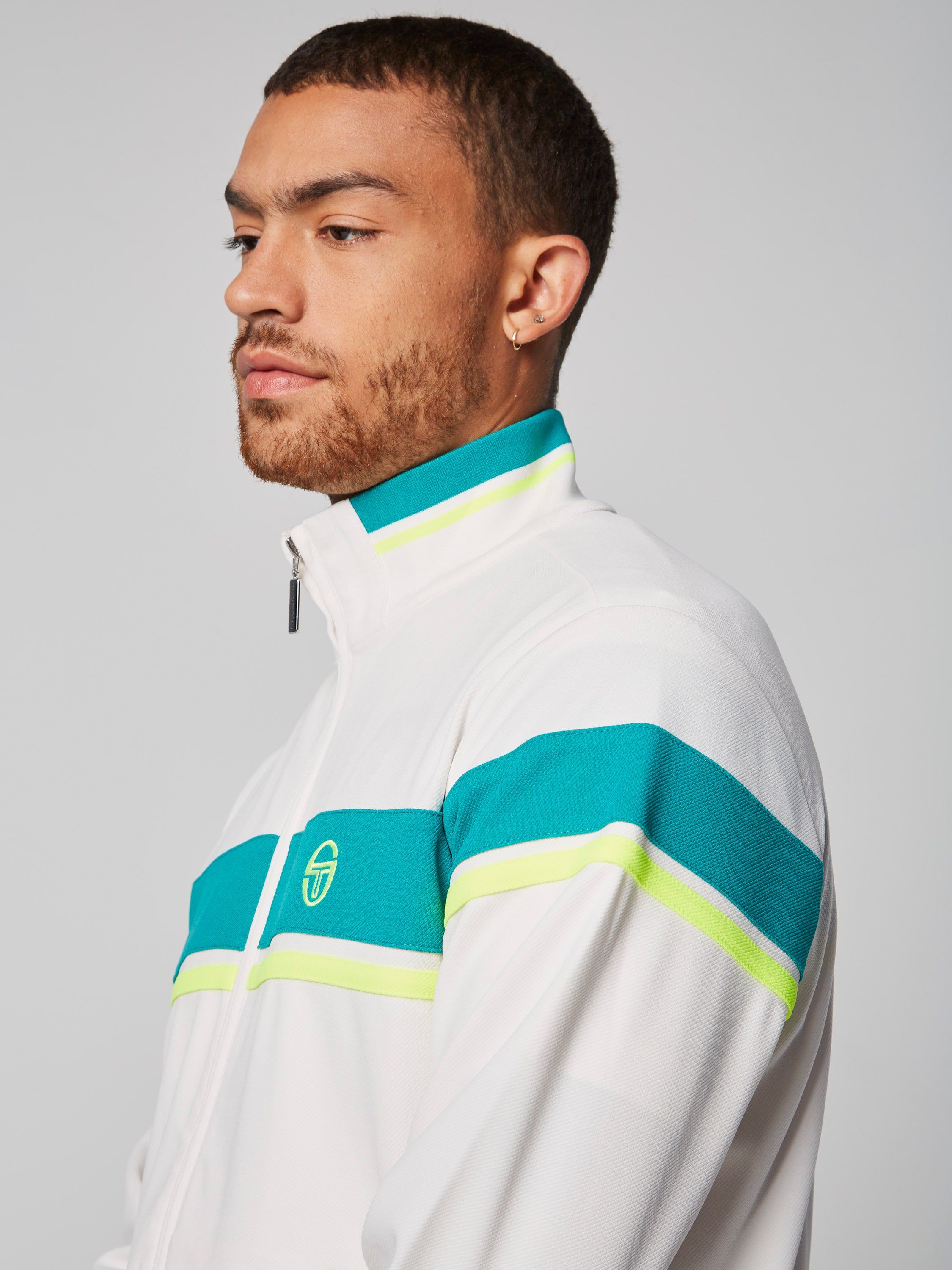 Damarindo Track Jacket- Gardenia/ Blue Grass sold by Sergio Tacchini product image thumbnail 5