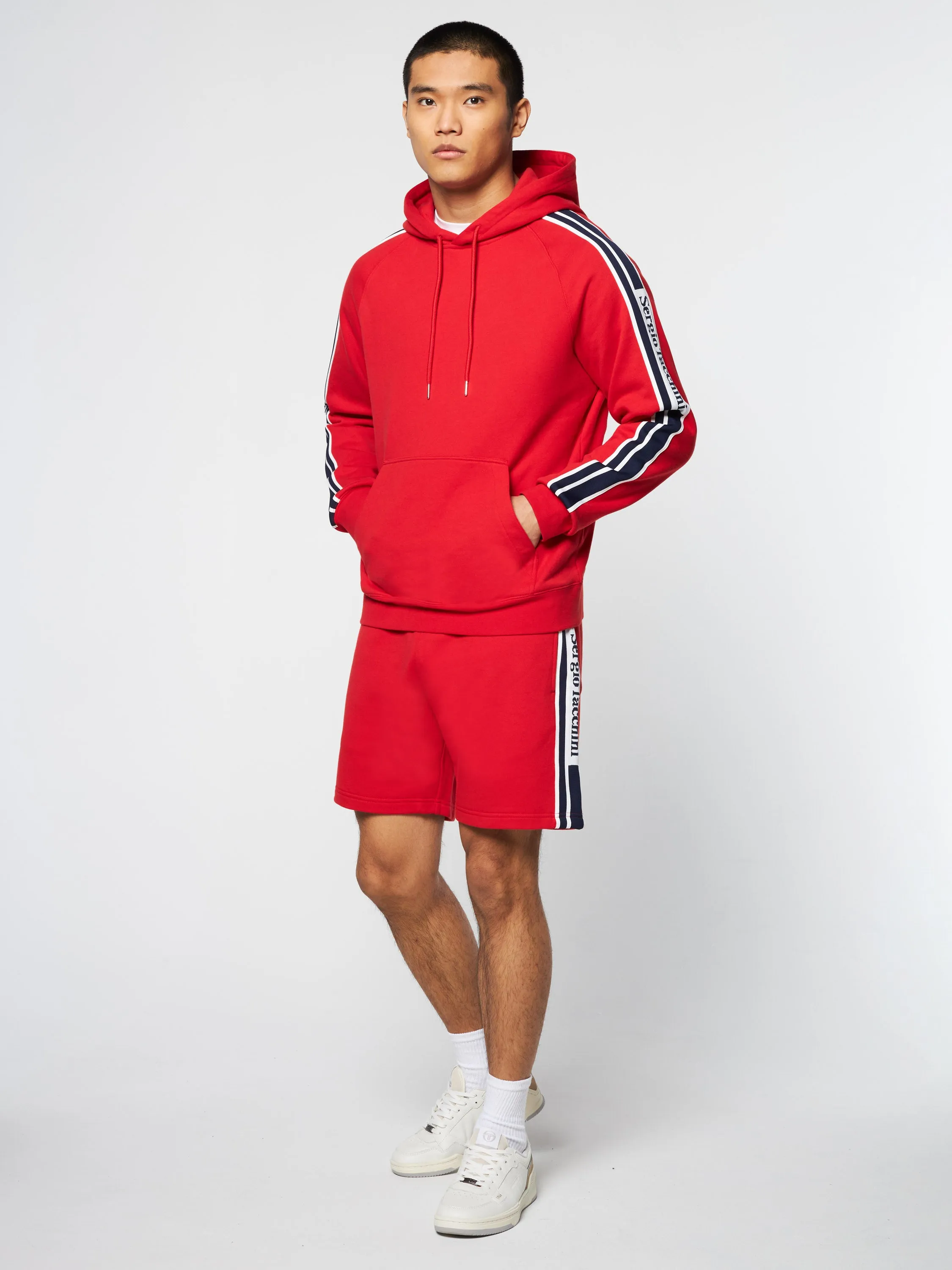 Pereto Tape Hoodie- Adrenaline Rush sold by Sergio Tacchini product image thumbnail 3