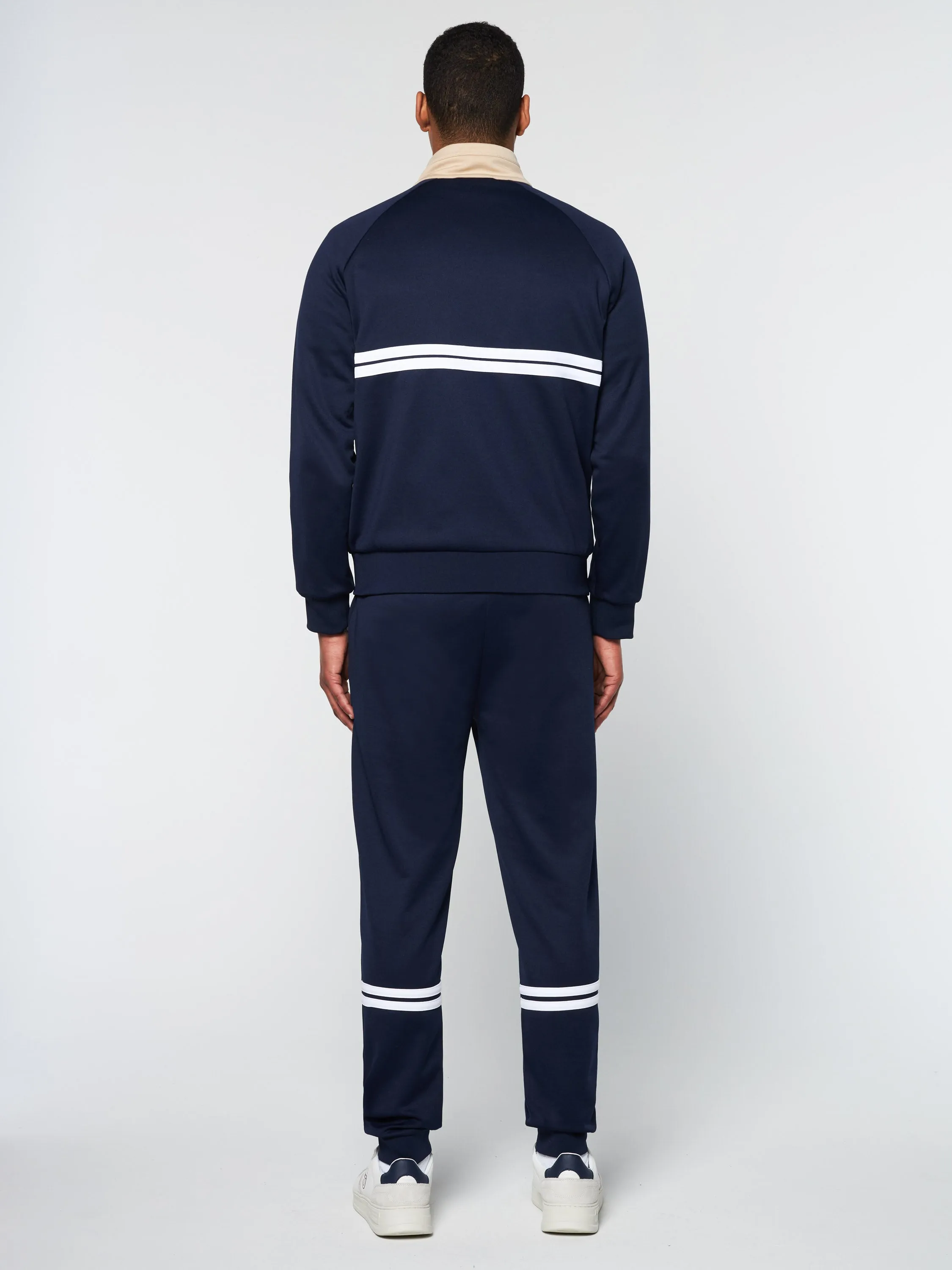 Dallas Track Jacket Archivio- Maritime Blue/ Humus sold by Sergio Tacchini product image thumbnail 4