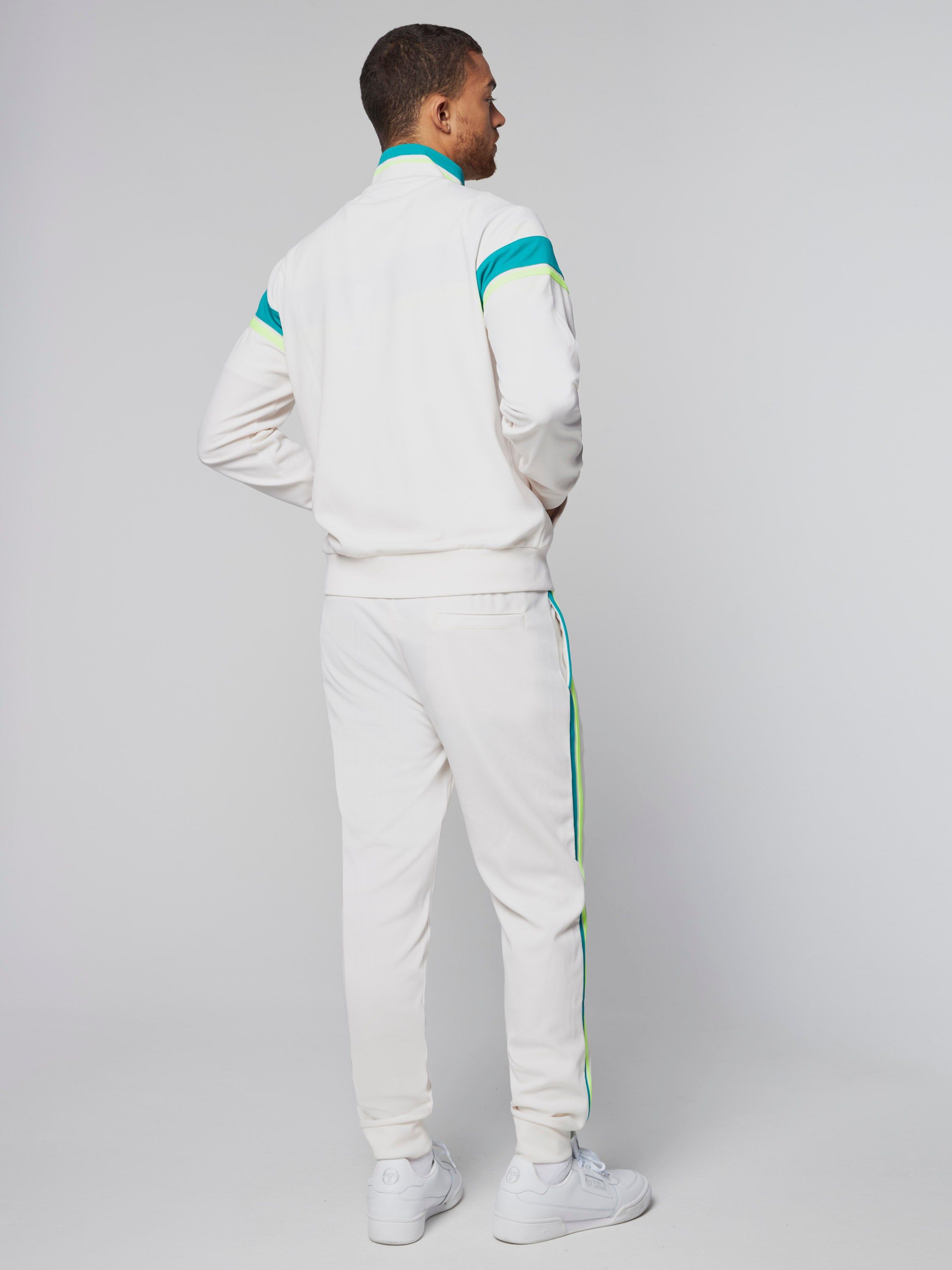 Damarindo Track Jacket- Gardenia/ Blue Grass sold by Sergio Tacchini product image thumbnail 3