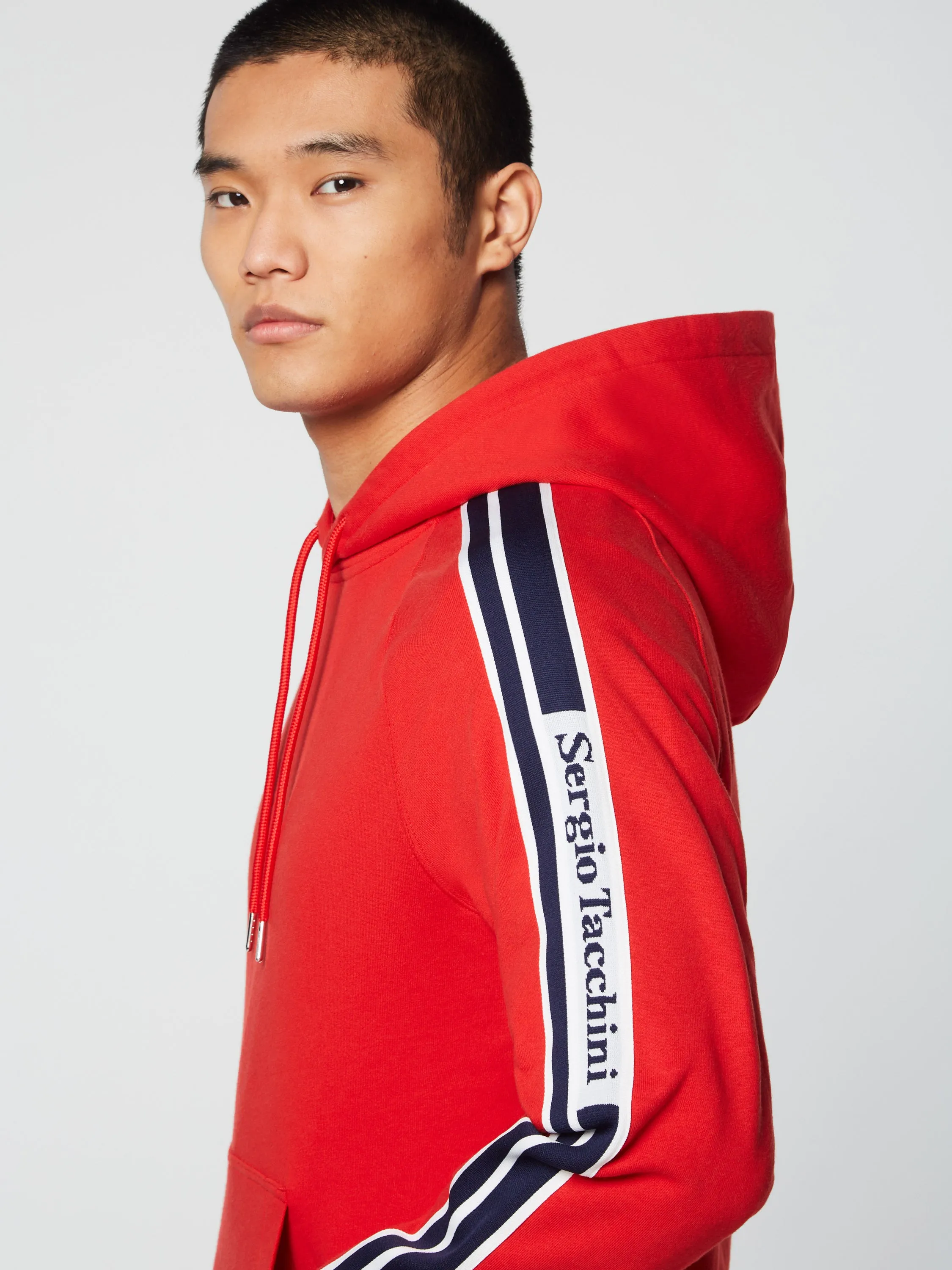 Pereto Tape Hoodie- Adrenaline Rush sold by Sergio Tacchini product image thumbnail 5