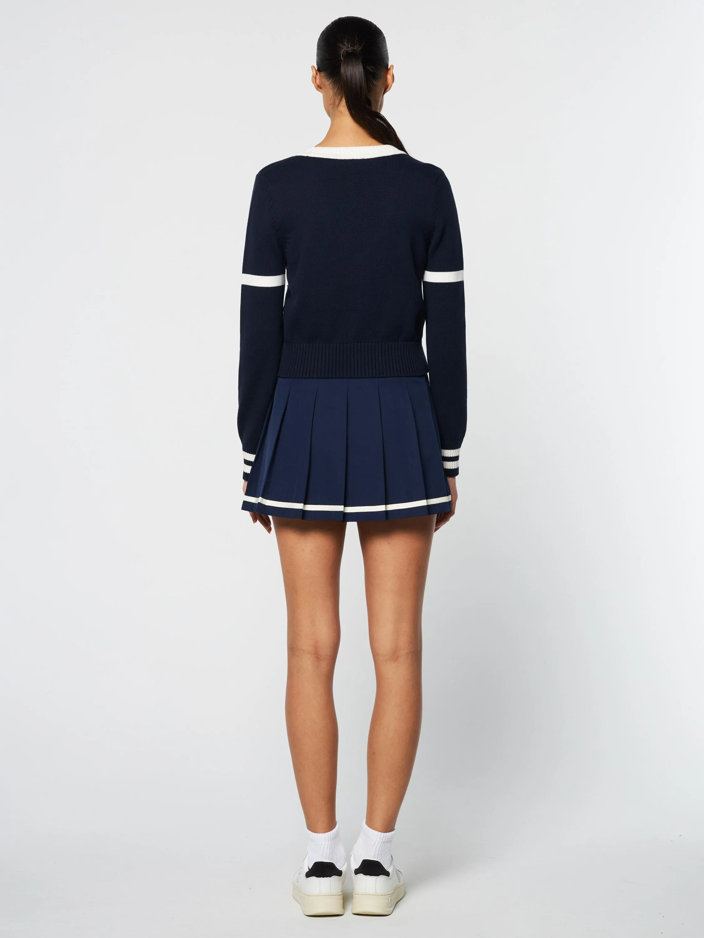 Lucia Knit Cardigan- Maritime Blue sold by Sergio Tacchini product image thumbnail 4