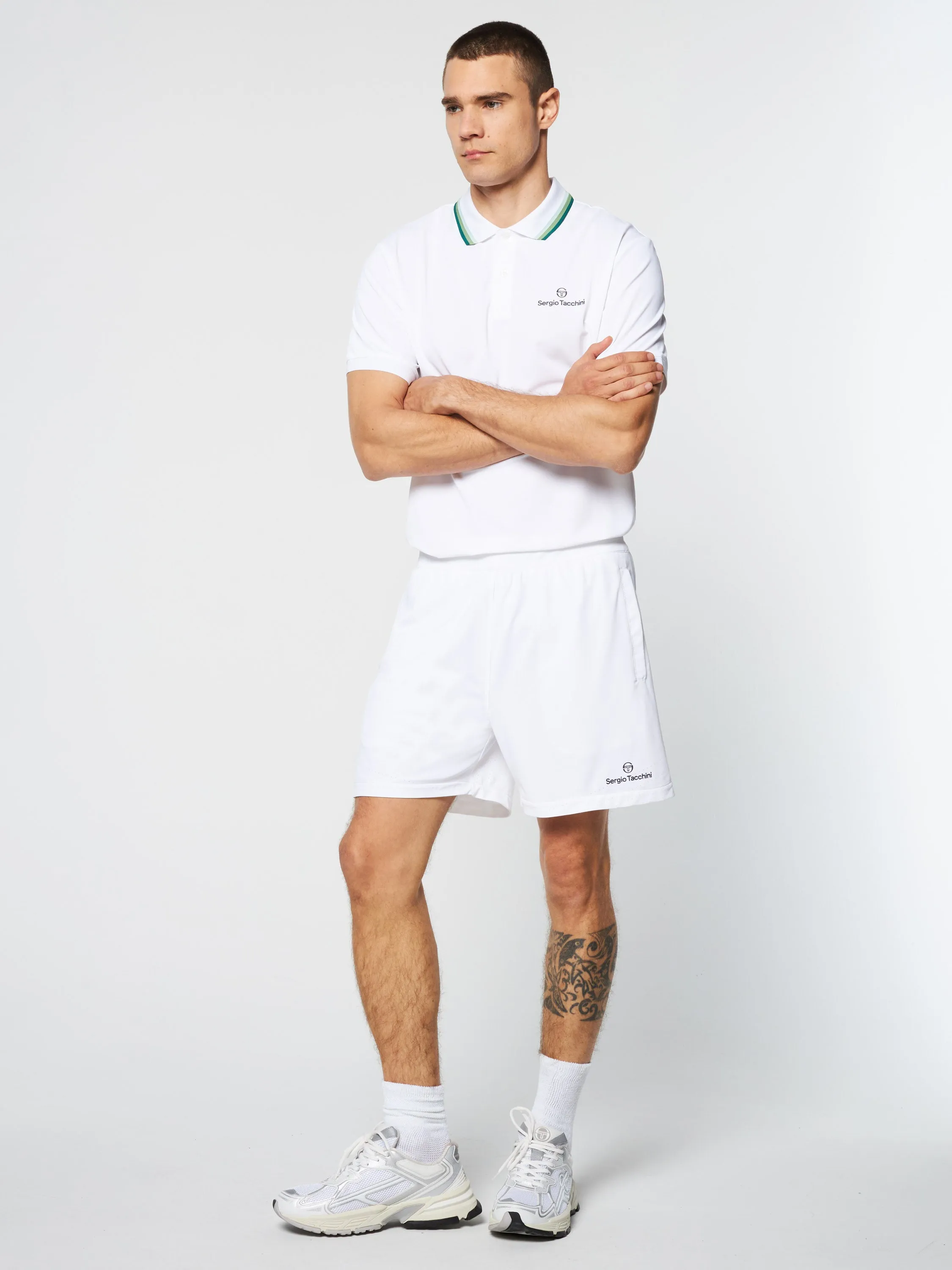 Veloce Short- Brilliant White sold by Sergio Tacchini product image thumbnail 3