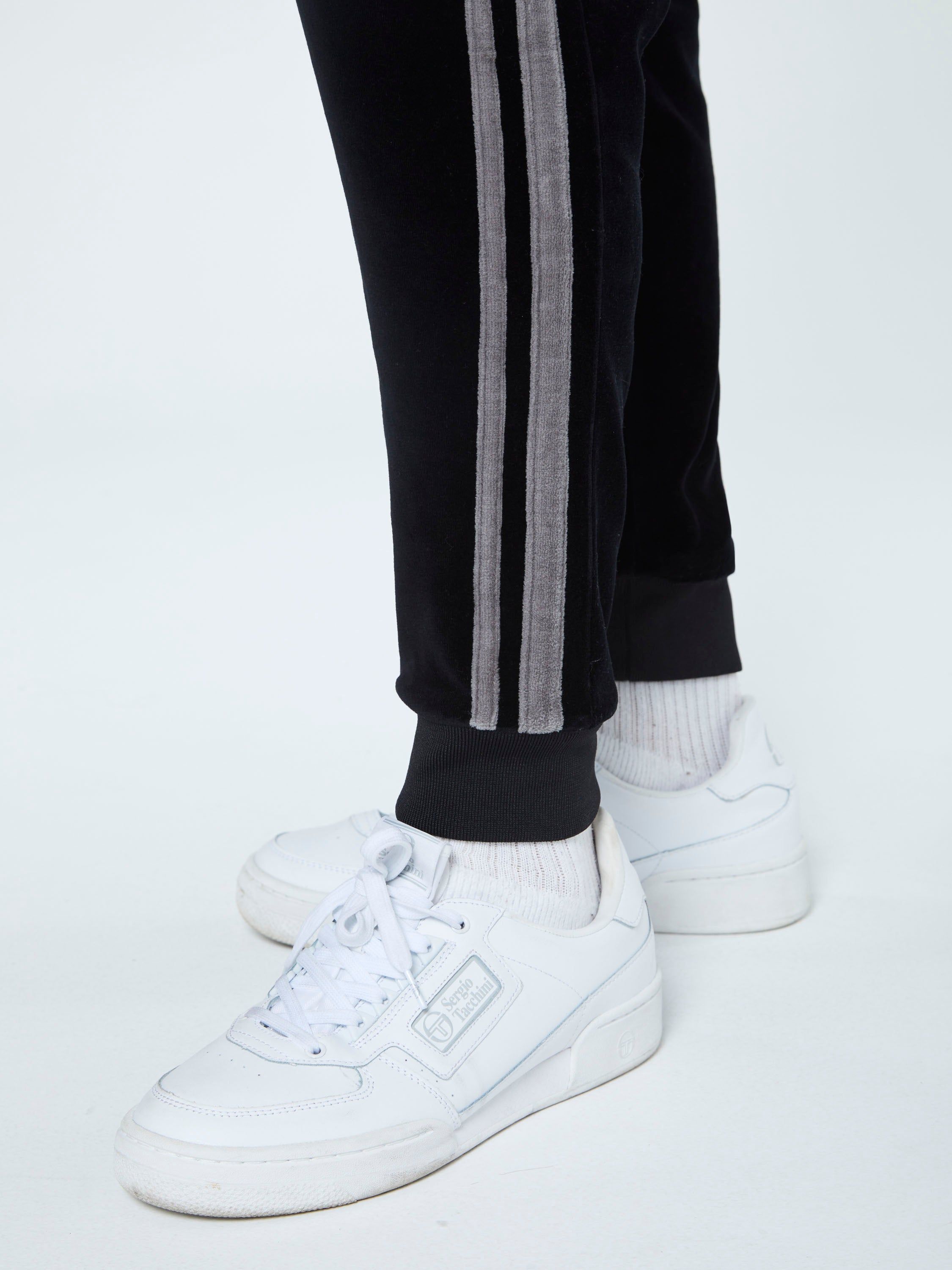 Damarindo Velour Track Pant-Black sold by Sergio Tacchini product image thumbnail 5