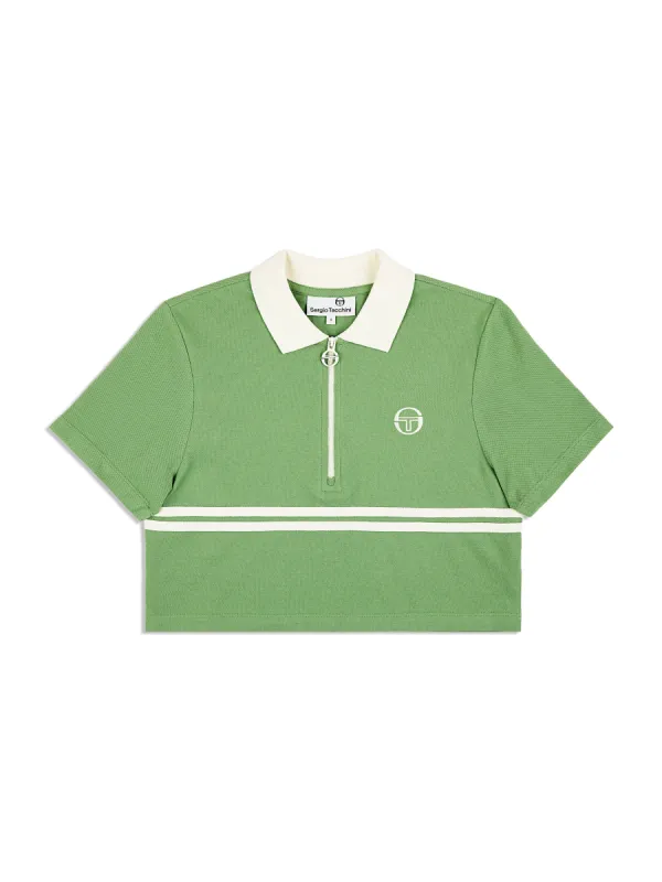 Miss Supermac Polo- Jade Green made by Sergio Tacchini