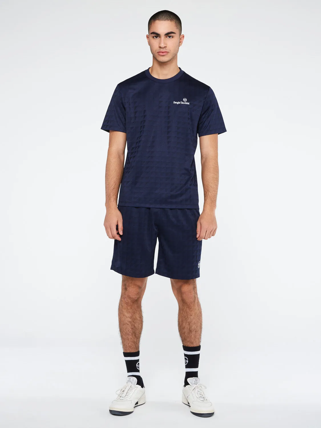 Geo T-Shirt-Maritime Blue sold by Sergio Tacchini product image thumbnail 2