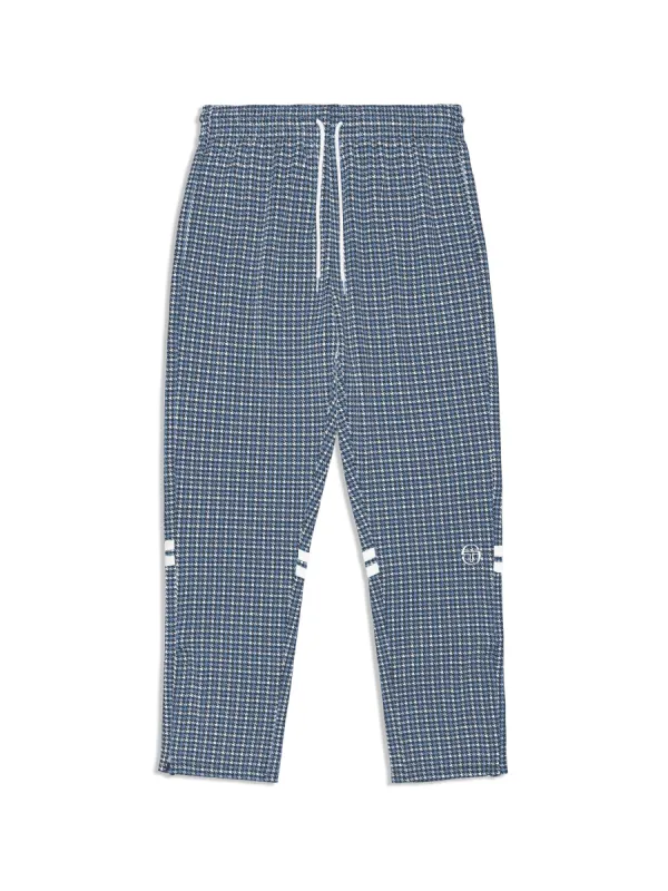 Dallas Houndstooth Track Pant- Maritime Blue sold by Sergio Tacchini