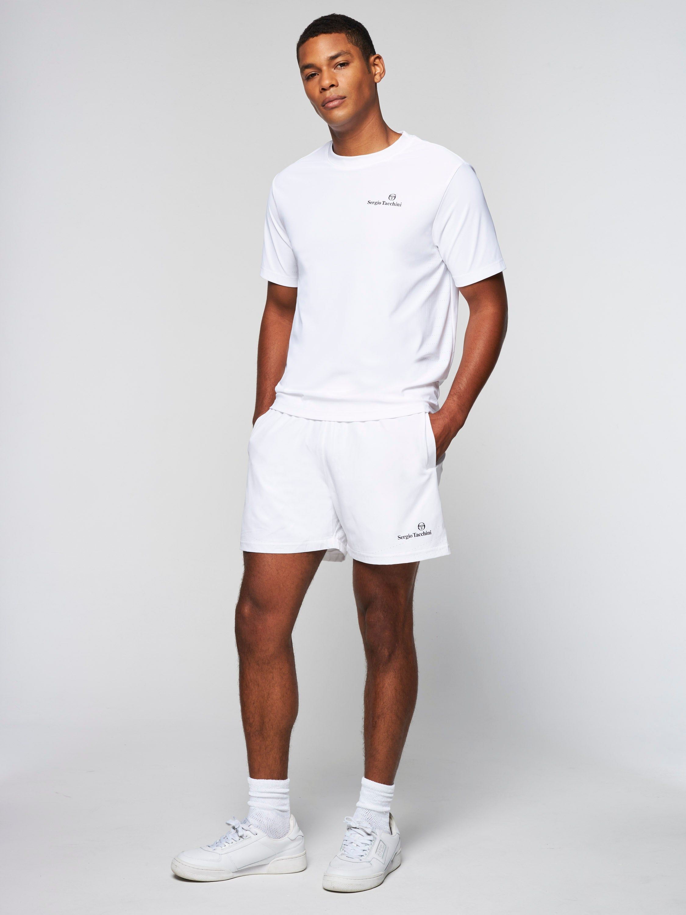 Foro T-Shirt- Brilliant White sold by Sergio Tacchini product image thumbnail 3