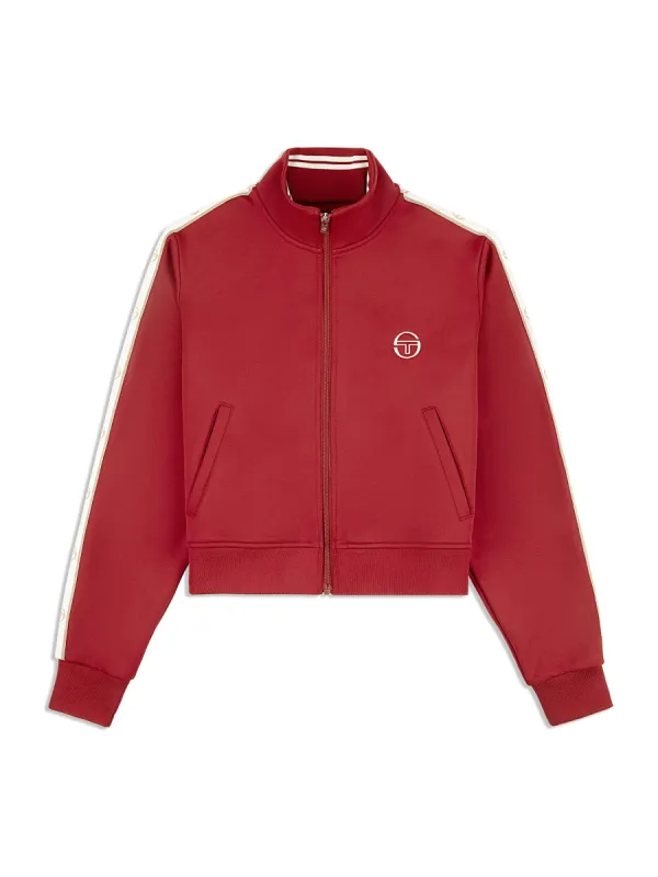 Ardea Cropped Track Jacket- Sundried Tomato sold by Sergio Tacchini