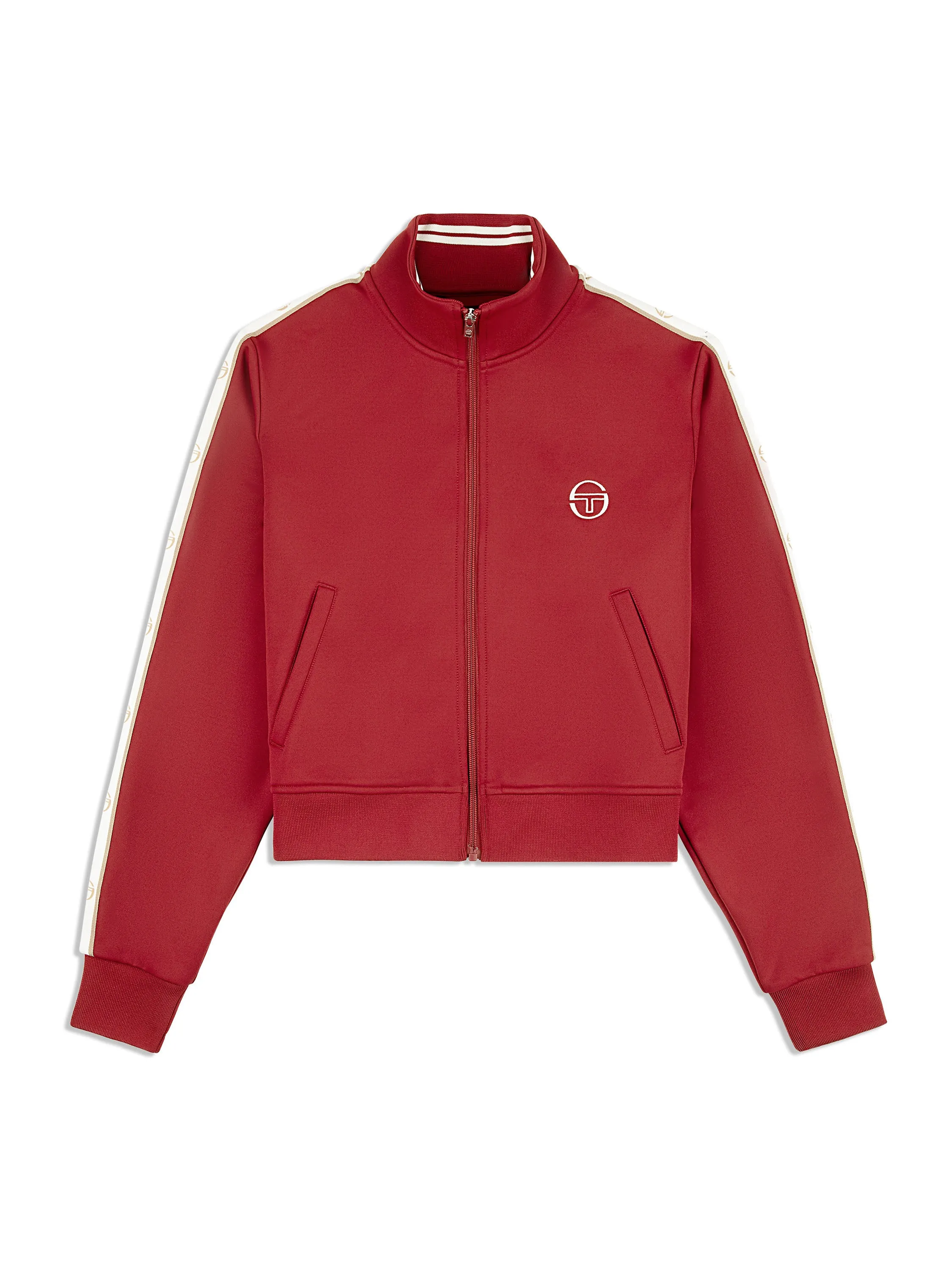Ardea Cropped Track Jacket- Sundried Tomato sold by Sergio Tacchini