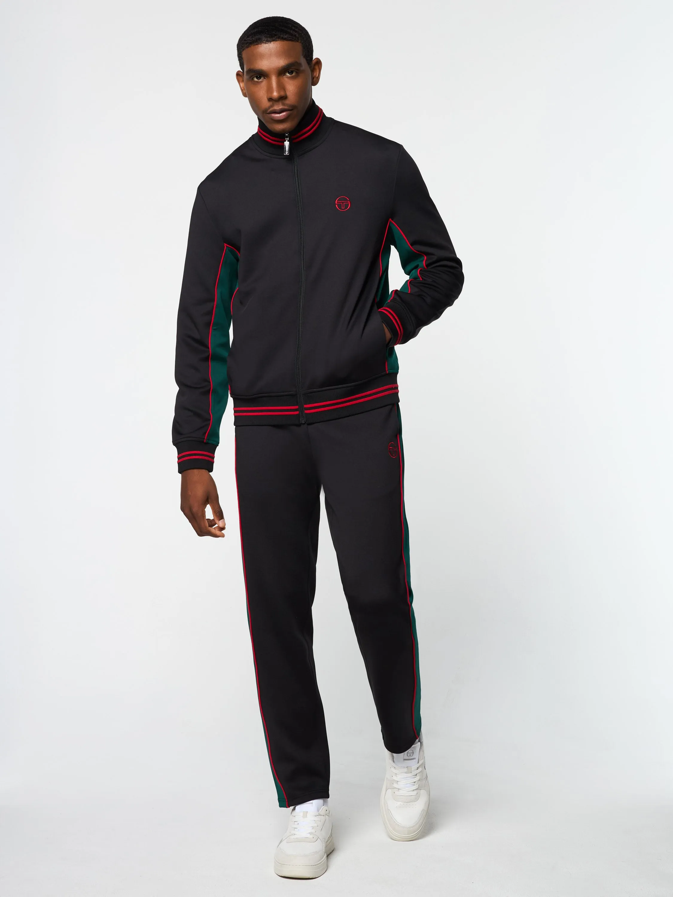 Melfi Diver Track Jacket- Black Beauty sold by Sergio Tacchini product image thumbnail 2