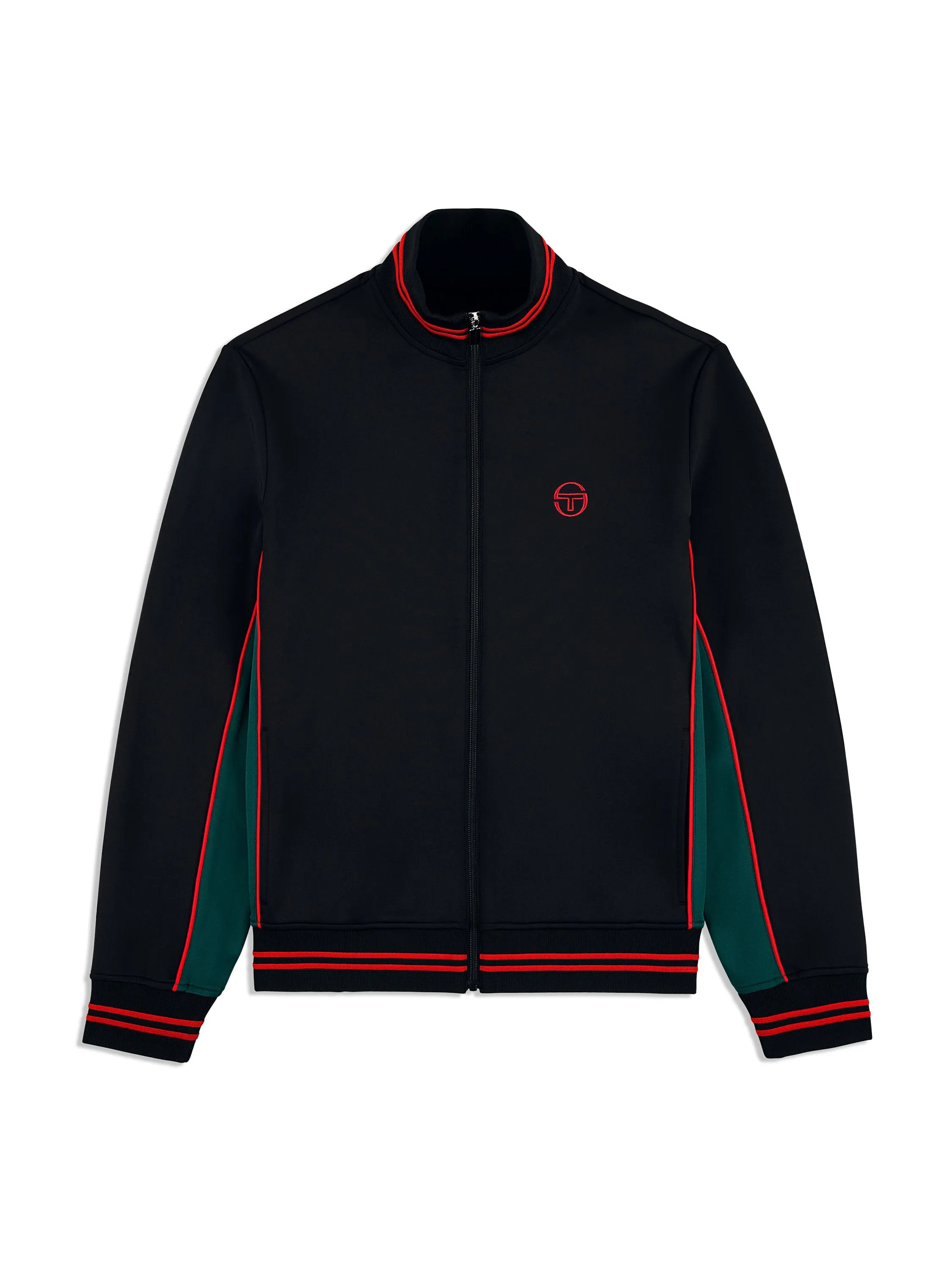 Melfi Diver Track Jacket- Black Beauty sold by Sergio Tacchini
