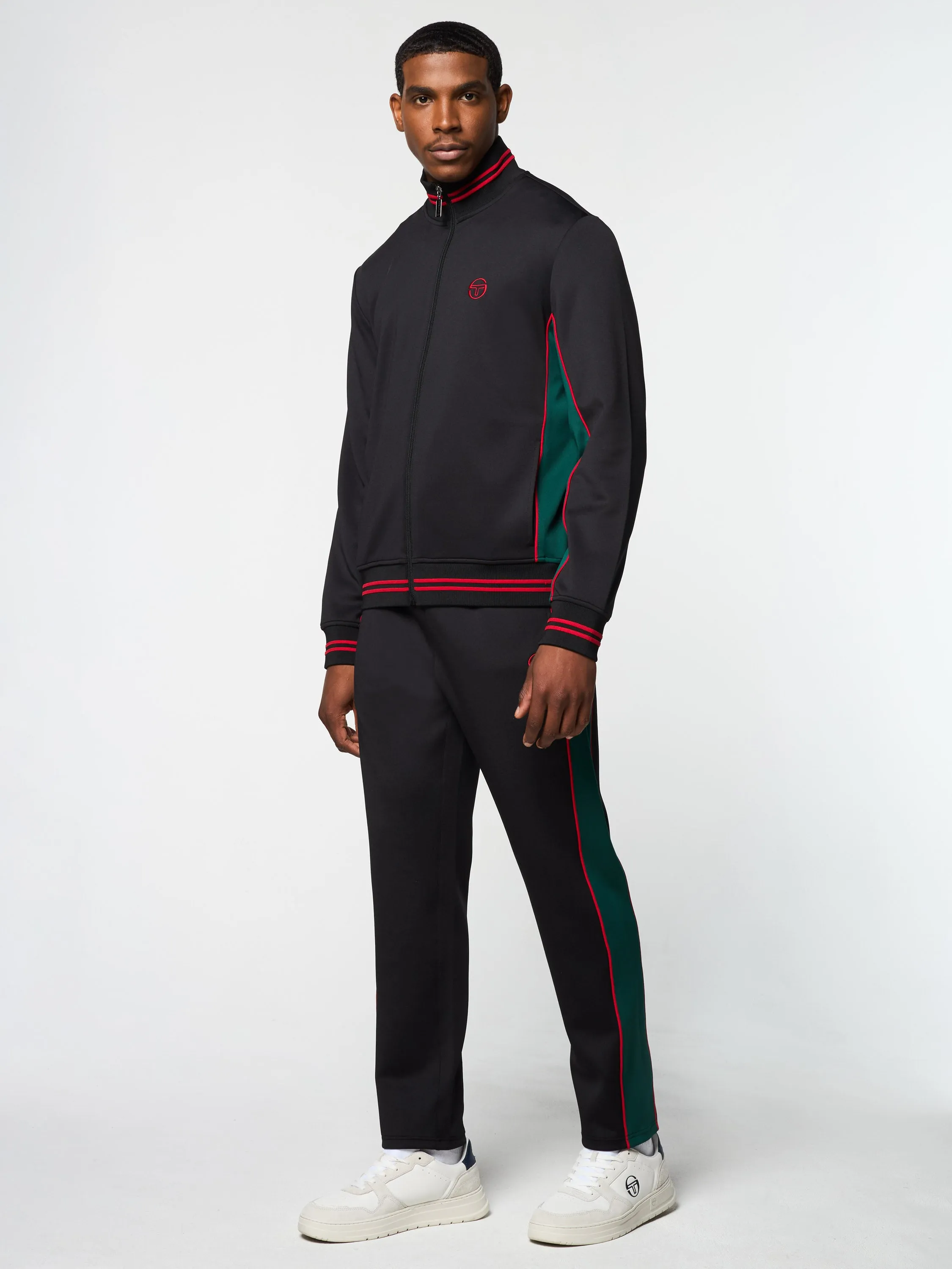 Melfi Diver Track Jacket- Black Beauty sold by Sergio Tacchini product image thumbnail 5