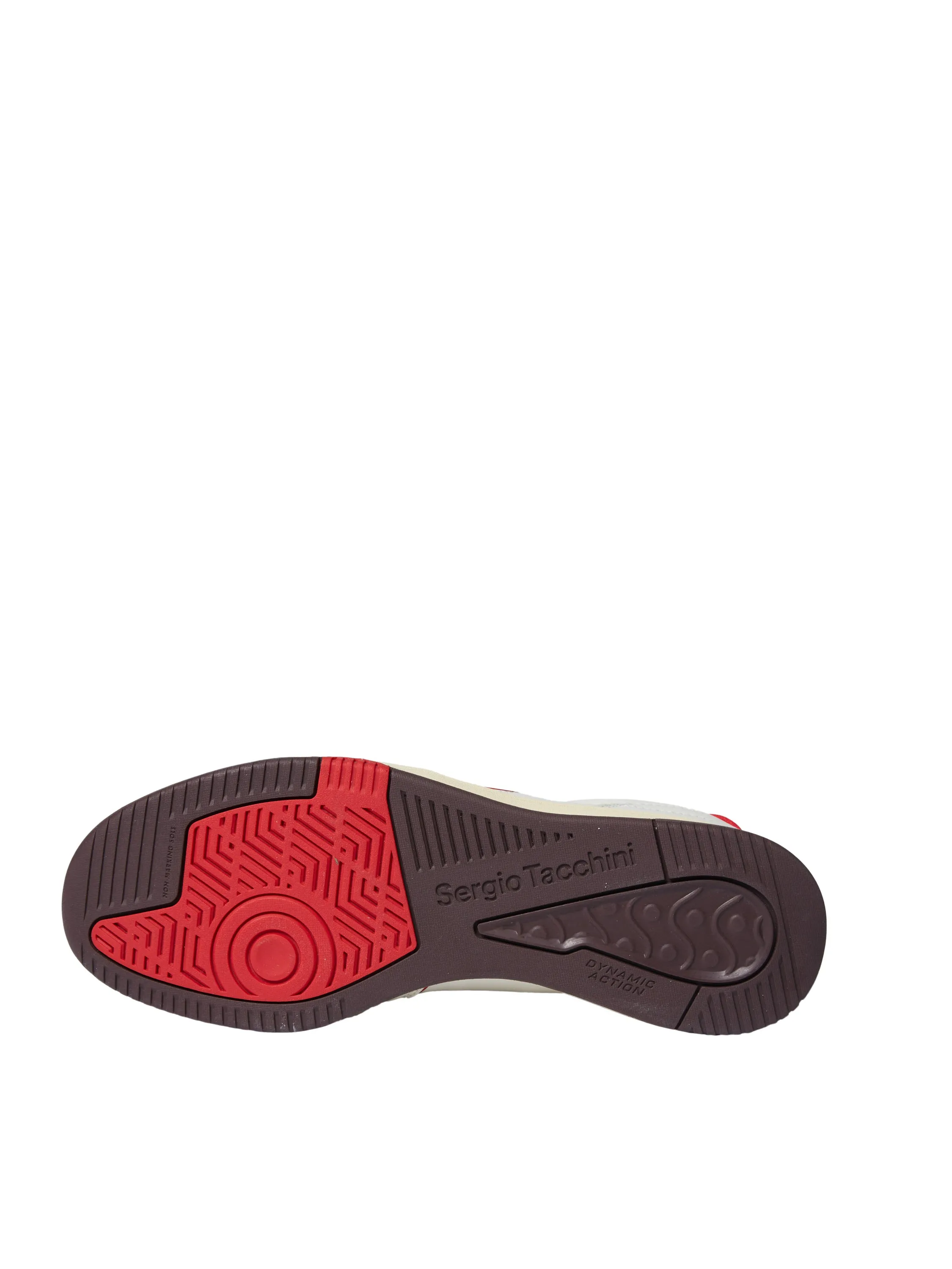 Prime Shot DA Sneaker- Antique White/ Almond Oil/ Adrenaline Red sold by Sergio Tacchini product image thumbnail 5