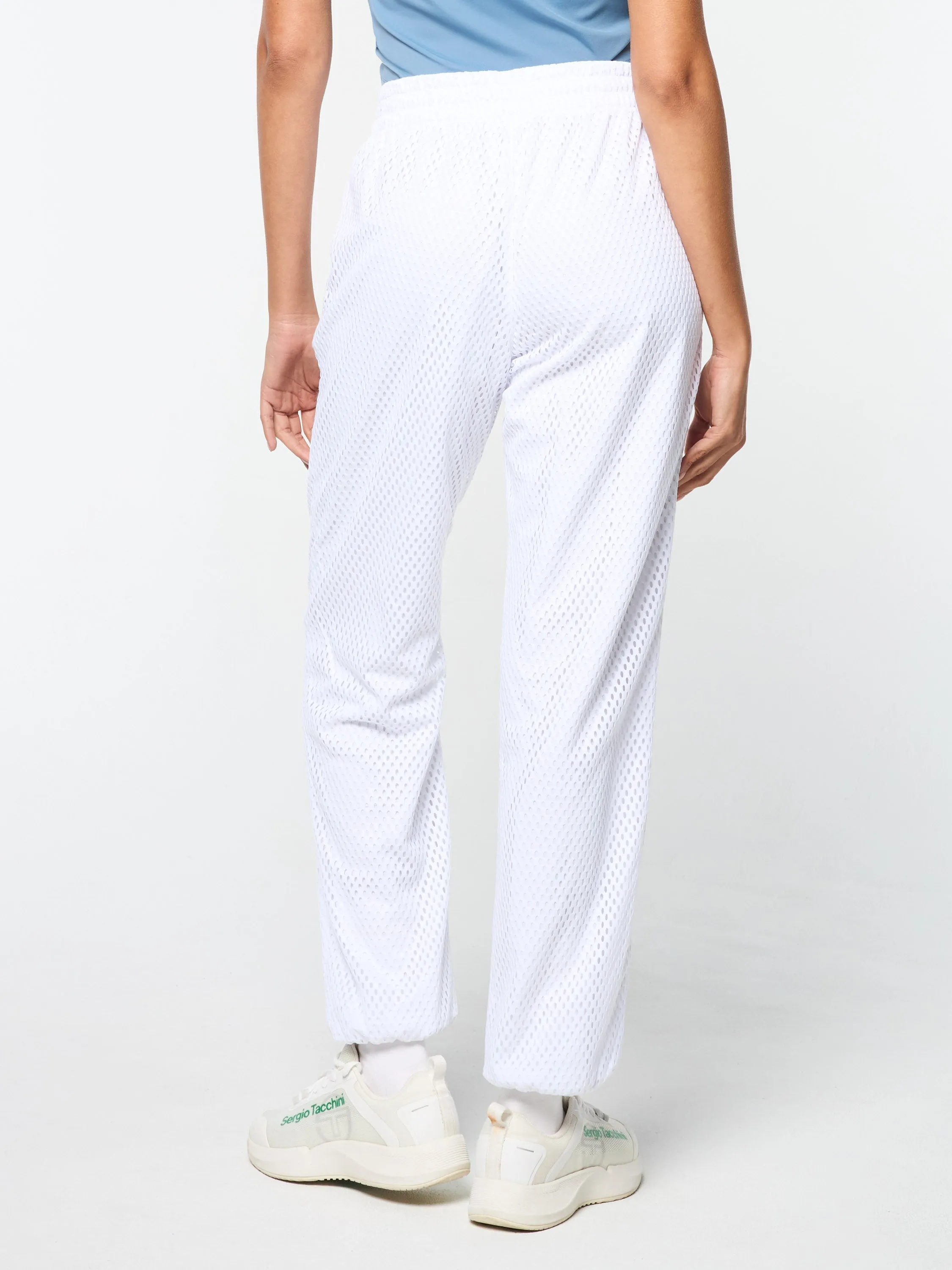 Adria Mesh Track Pant- Brilliant White sold by Sergio Tacchini product image thumbnail 4
