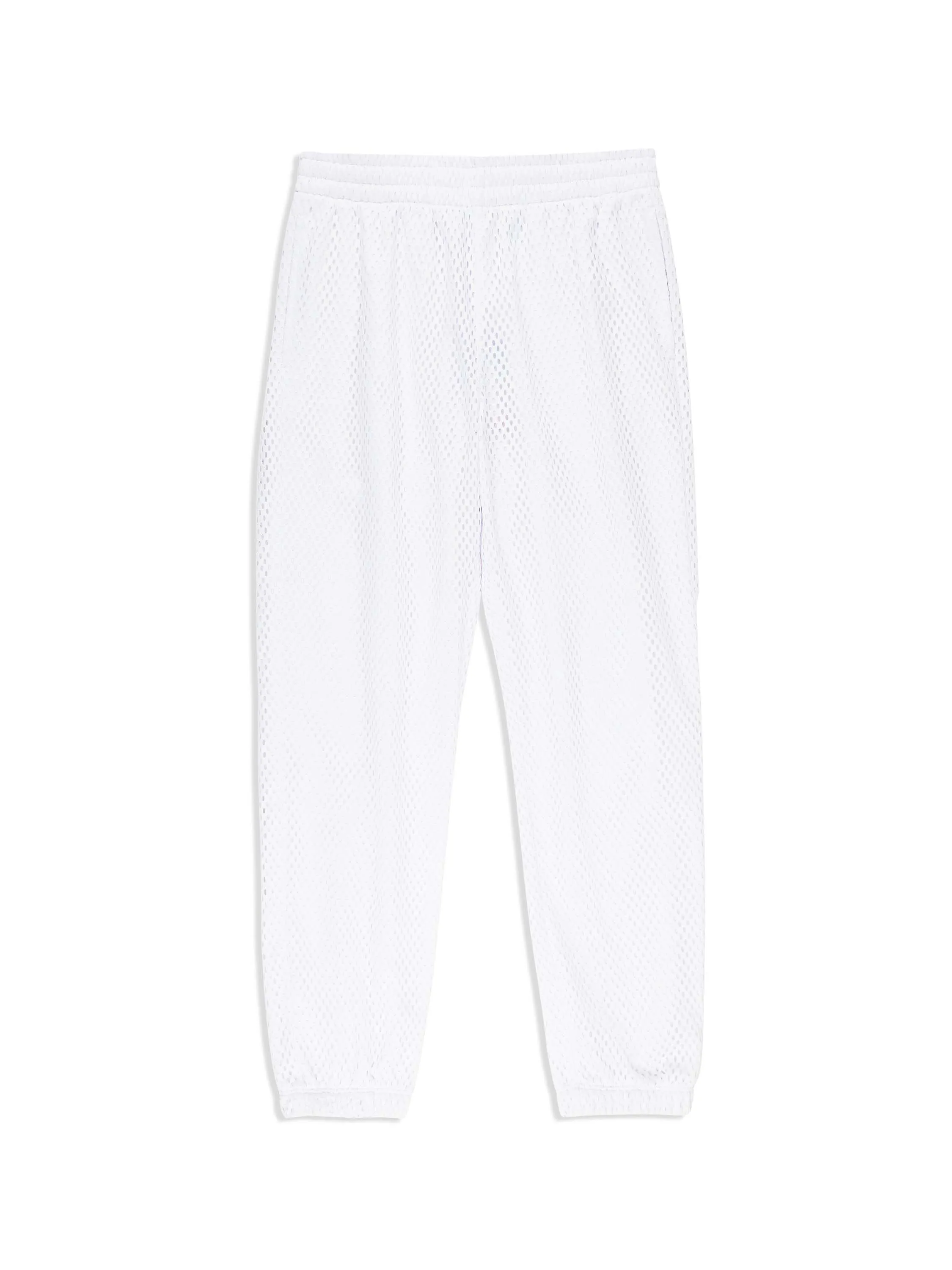 Adria Mesh Track Pant- Brilliant White sold by Sergio Tacchini