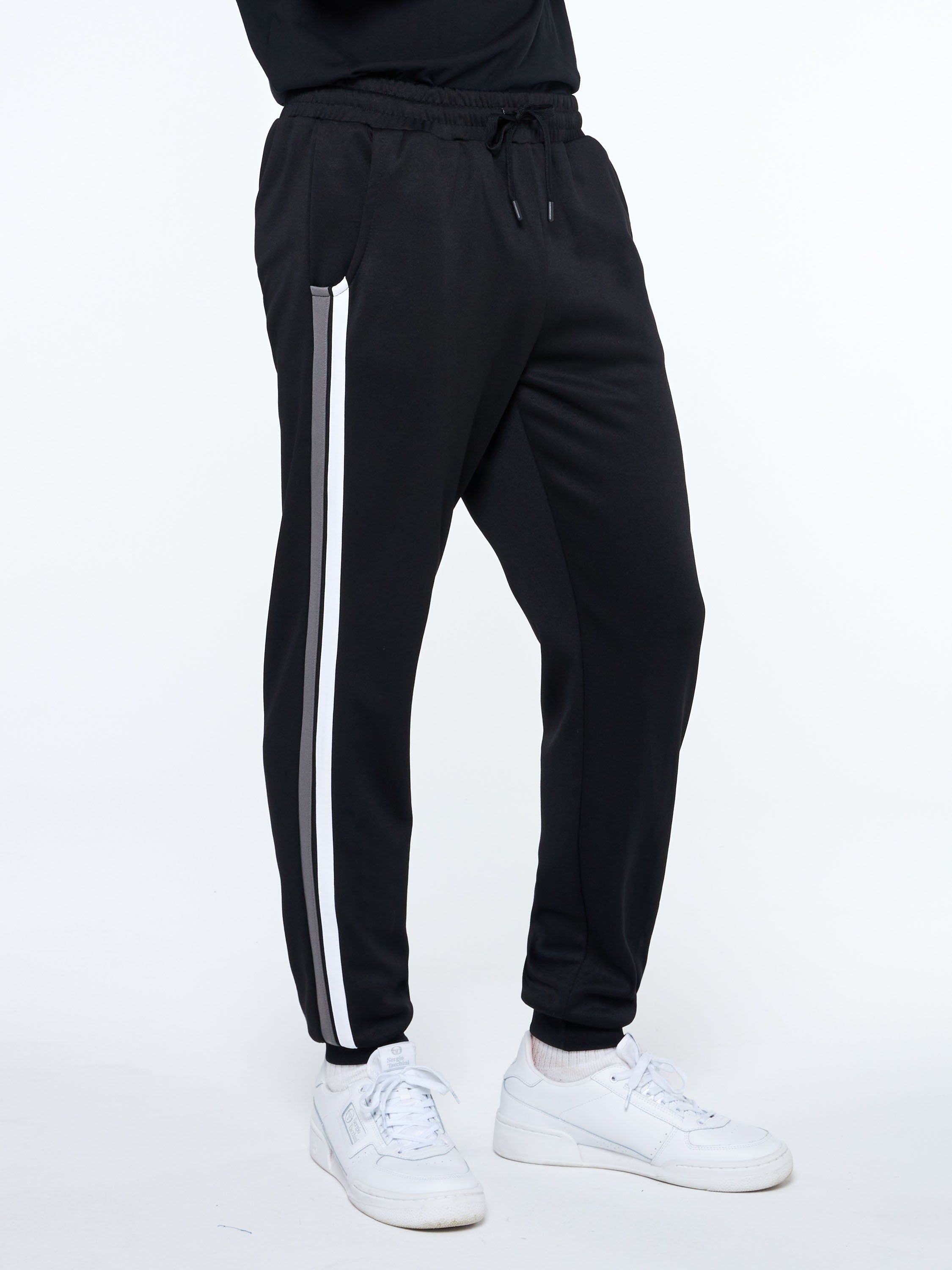 Ghibli Track Pant Archivio-Charcoal Grey/ Black sold by Sergio Tacchini