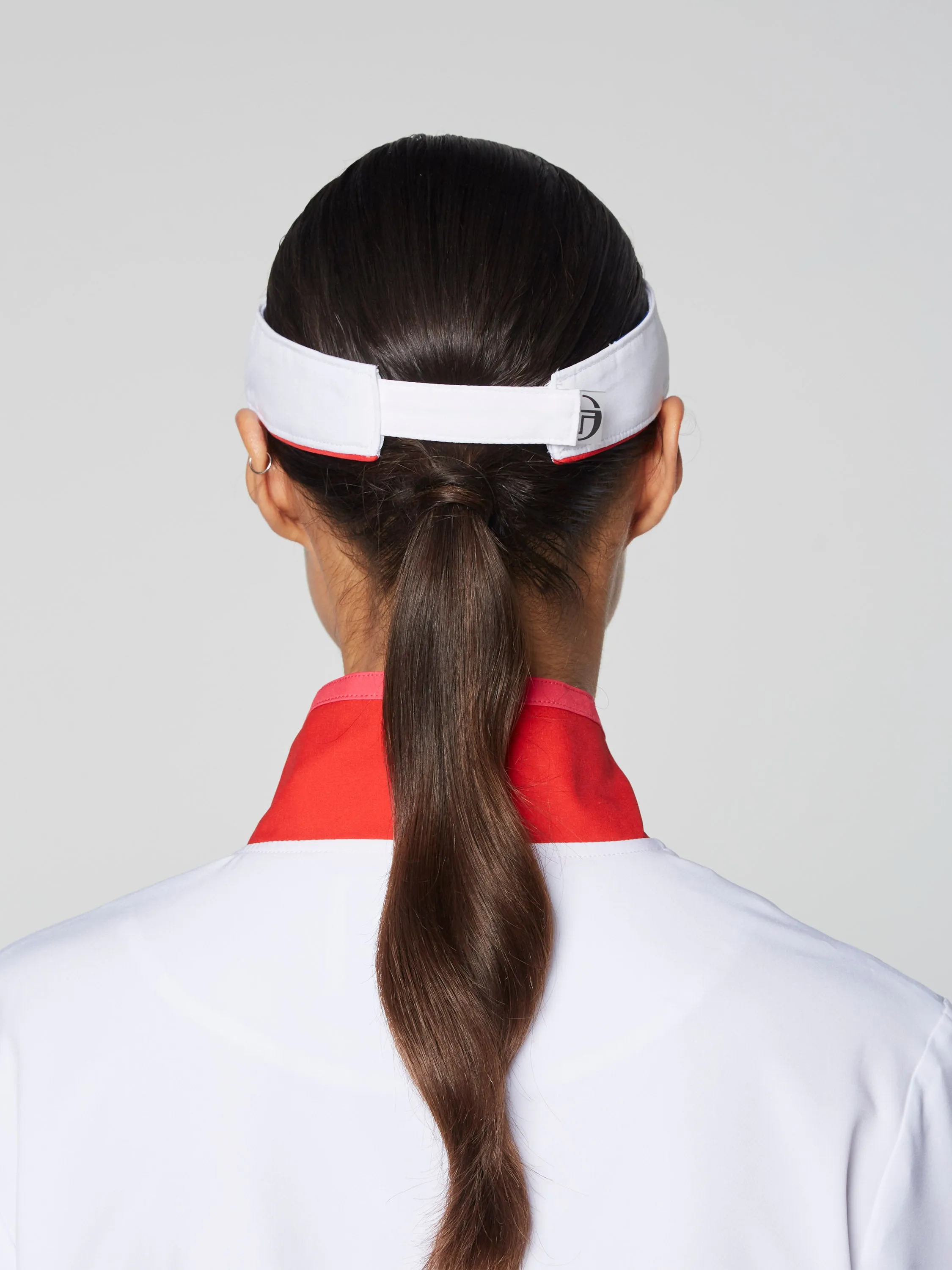 【Sergiotacchini】 W Ribbon Point Sun Visor /追跡付 Vigentino Tennis Visor- Adrenaline Rush | Parallel