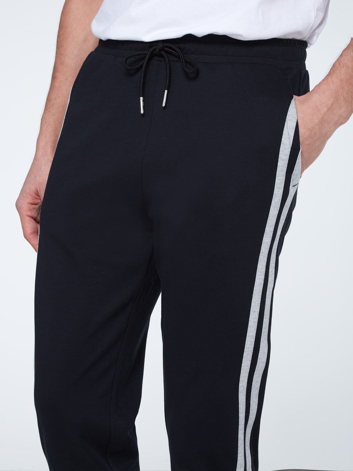 Damarindo Mixed Media Track Pant-Black sold by Sergio Tacchini product image thumbnail 5