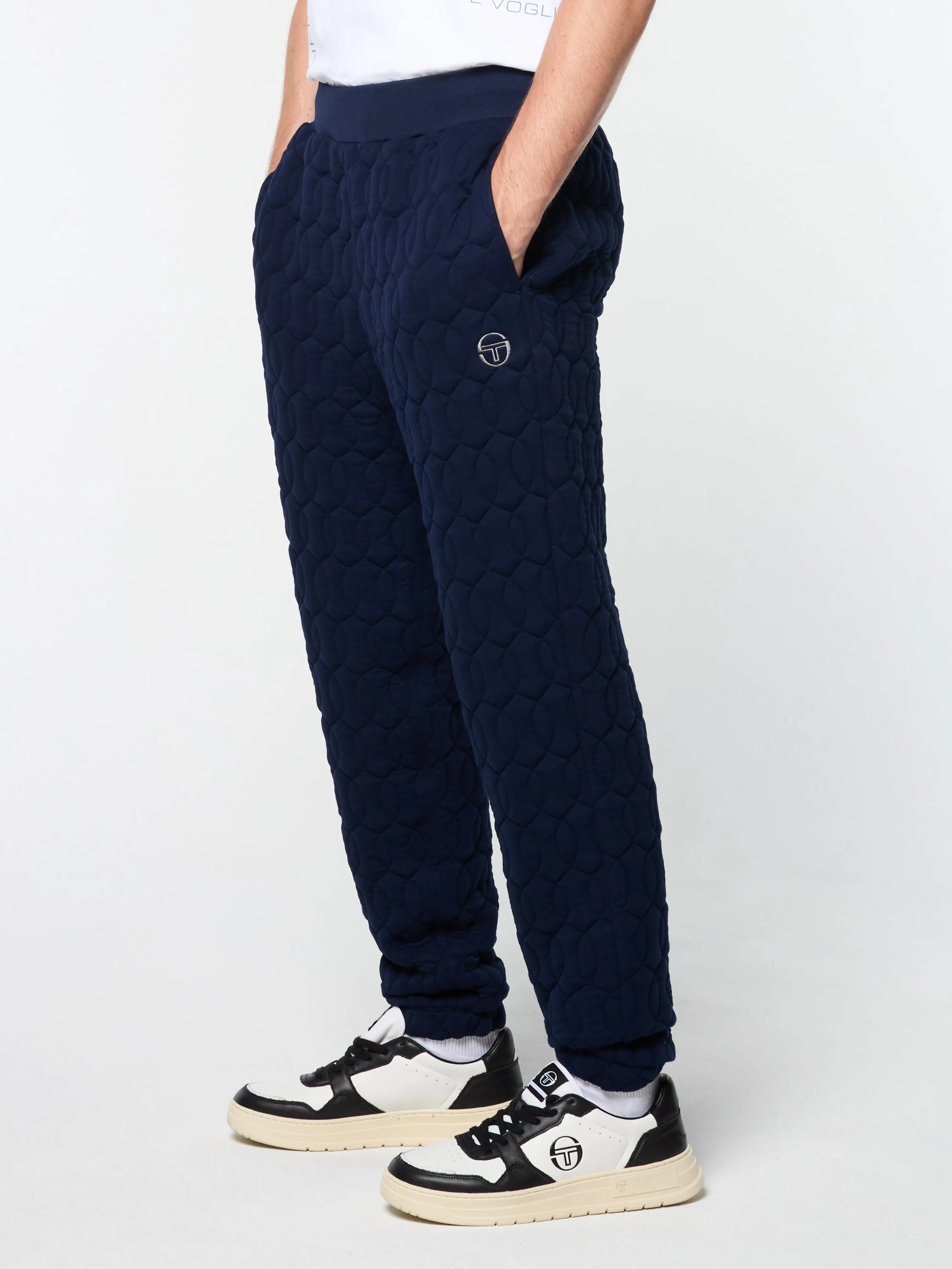 Aversa Quilted Sweatpant- Maritime Blue sold by Sergio Tacchini product image thumbnail 4