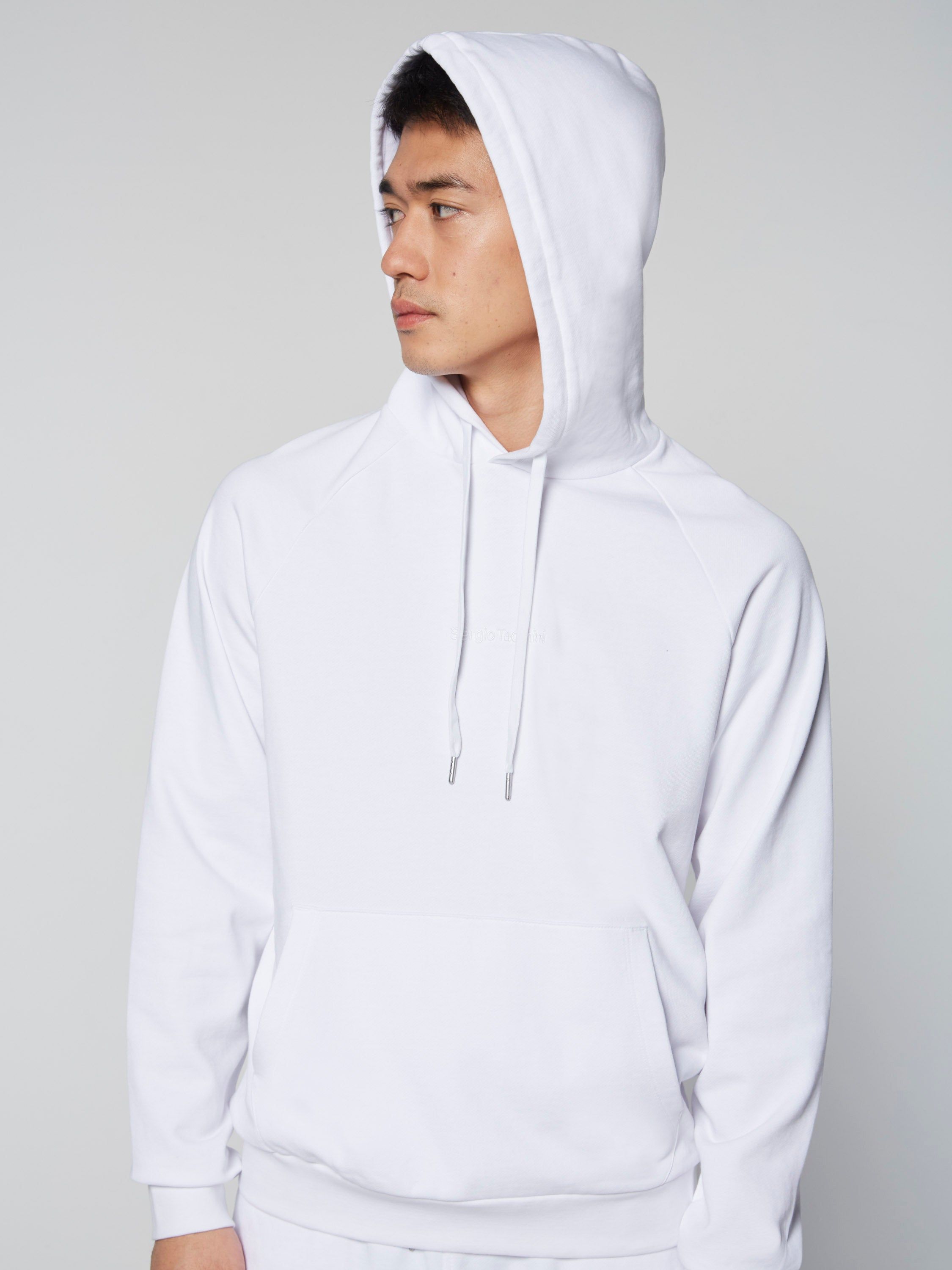 Fine Hoodie- White sold by Sergio Tacchini product image thumbnail 2