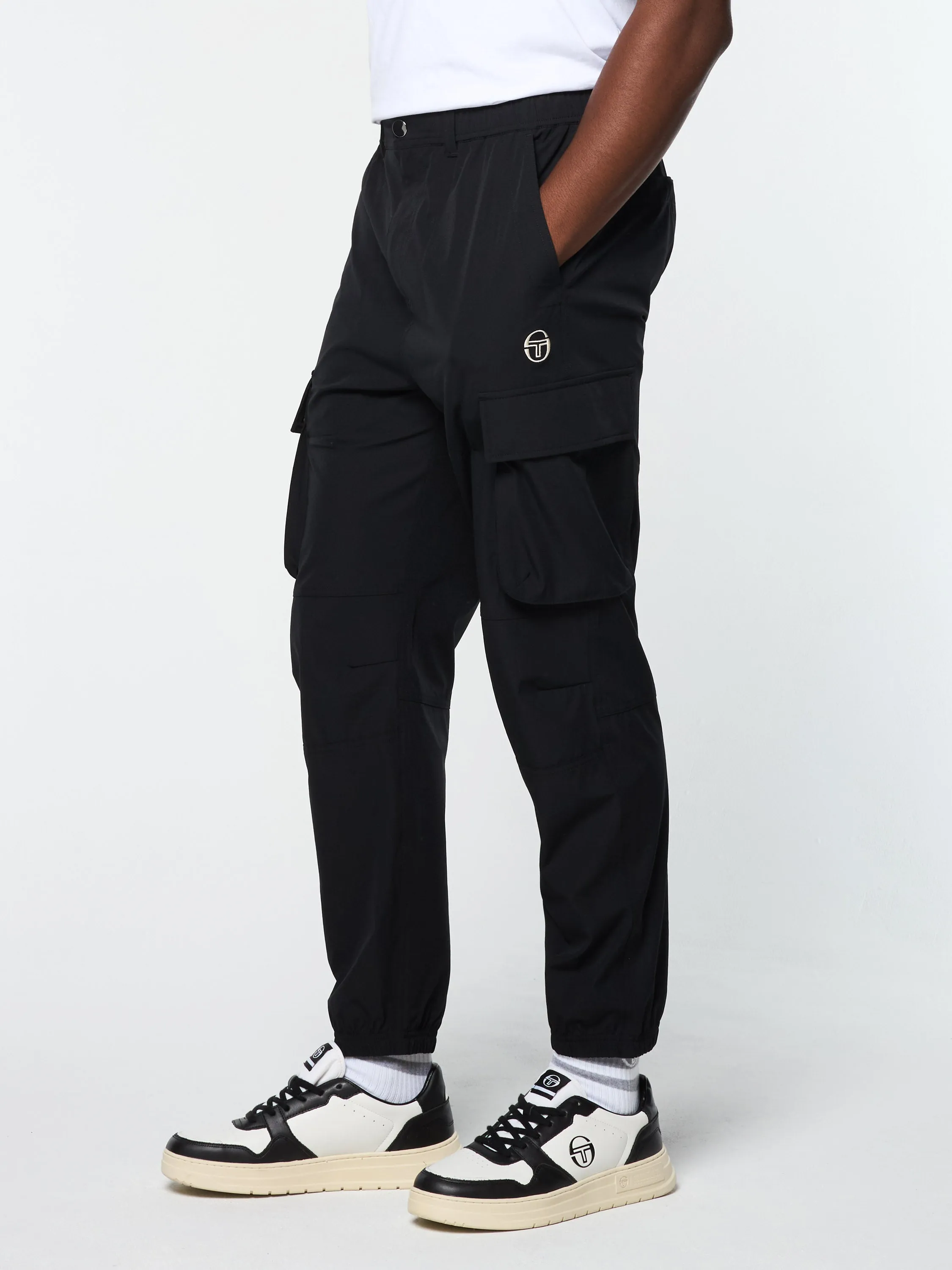 Carico Cargo Pant- Black Beauty sold by Sergio Tacchini product image thumbnail 4