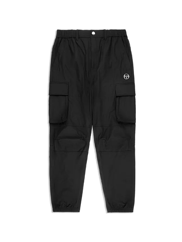 Carico Cargo Pant- Black Beauty made by Sergio Tacchini
