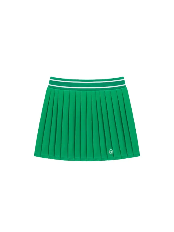 Flag Waistband Skirt- Green sold by Sergio Tacchini