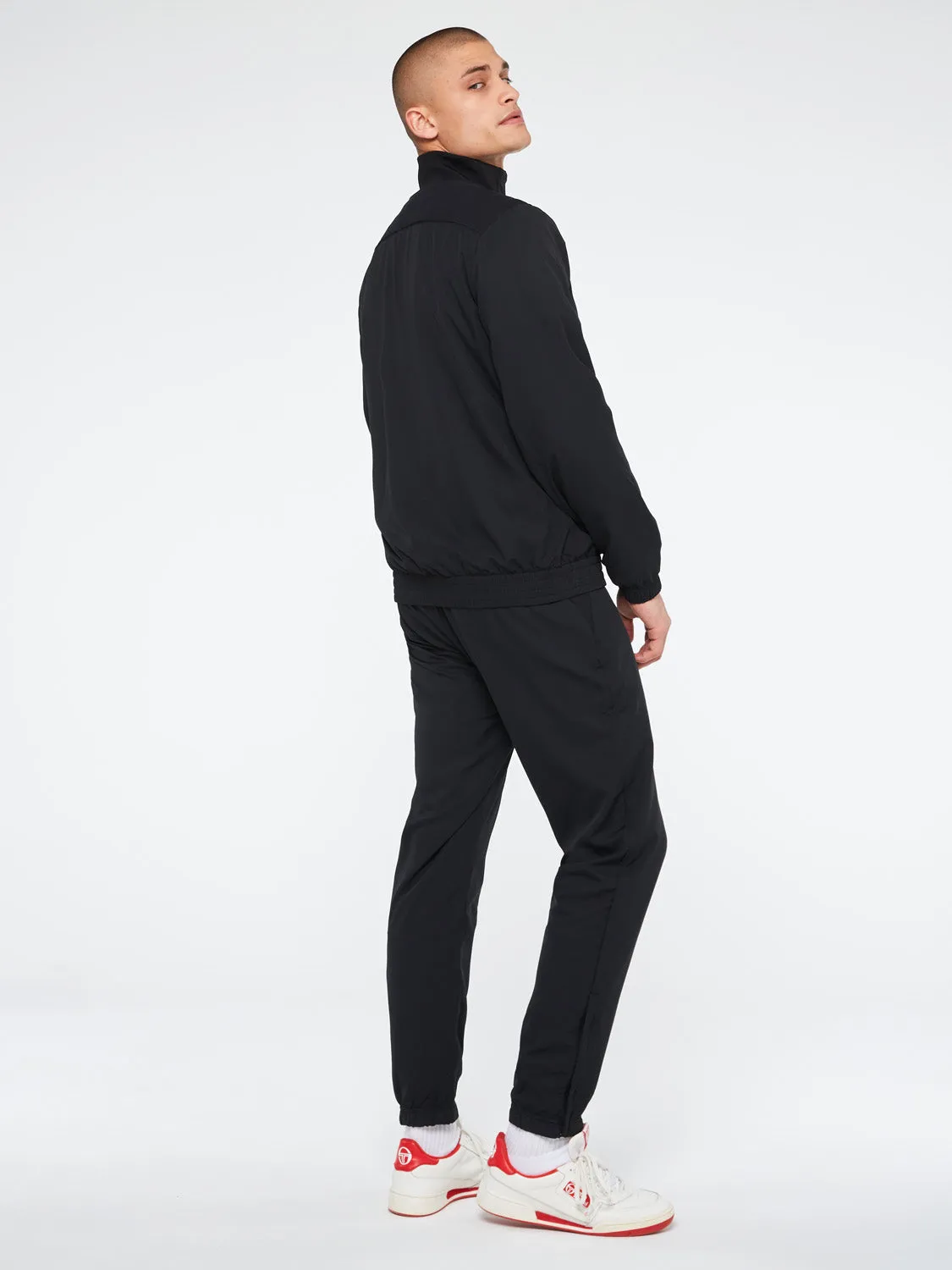 Tecla Track Jacket-Black sold by Sergio Tacchini product image thumbnail 3