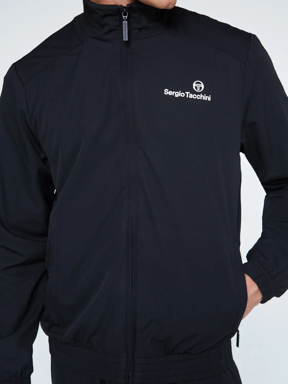 Tecla Track Jacket-Black sold by Sergio Tacchini product image thumbnail 5