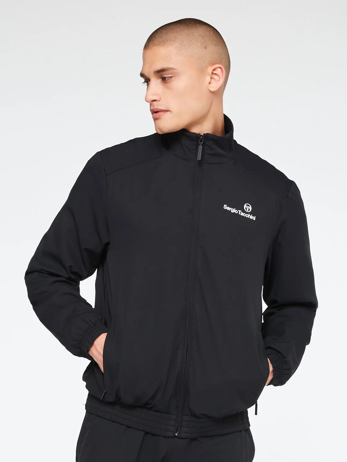 Tecla Track Jacket-Black sold by Sergio Tacchini