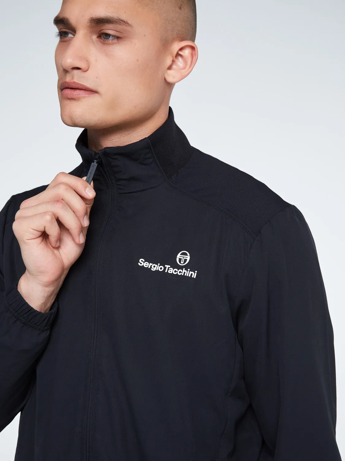 Tecla Track Jacket-Black sold by Sergio Tacchini product image thumbnail 4