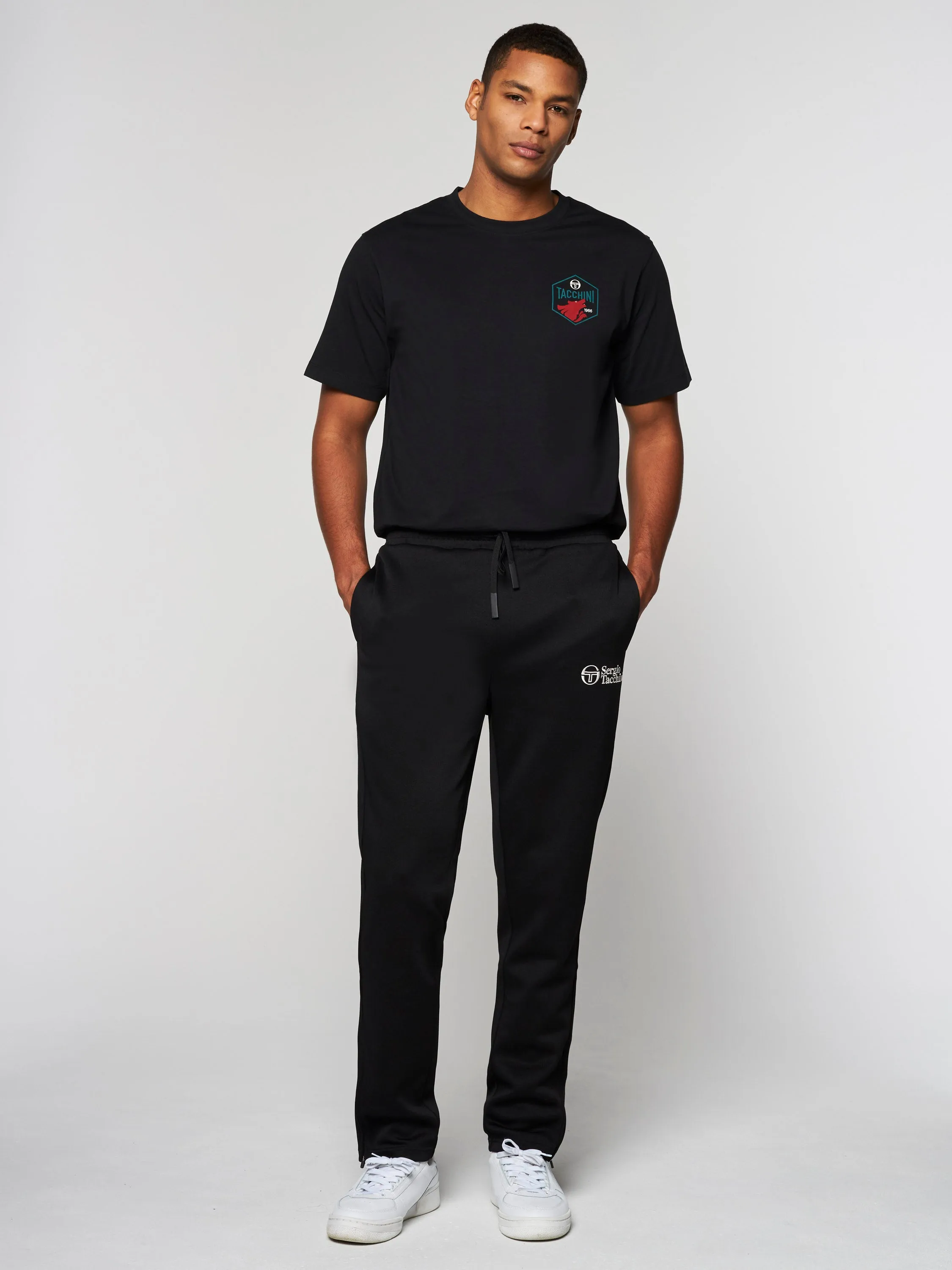 Pero Track Pant- Black Beauty Parallel