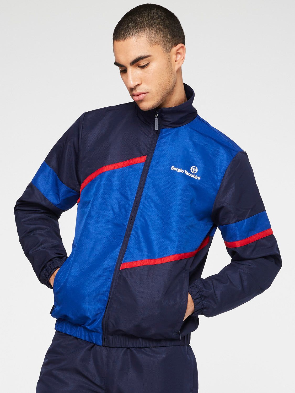 Spada Tracksuit- Navy/ Bluebird sold by Sergio Tacchini product image thumbnail 4