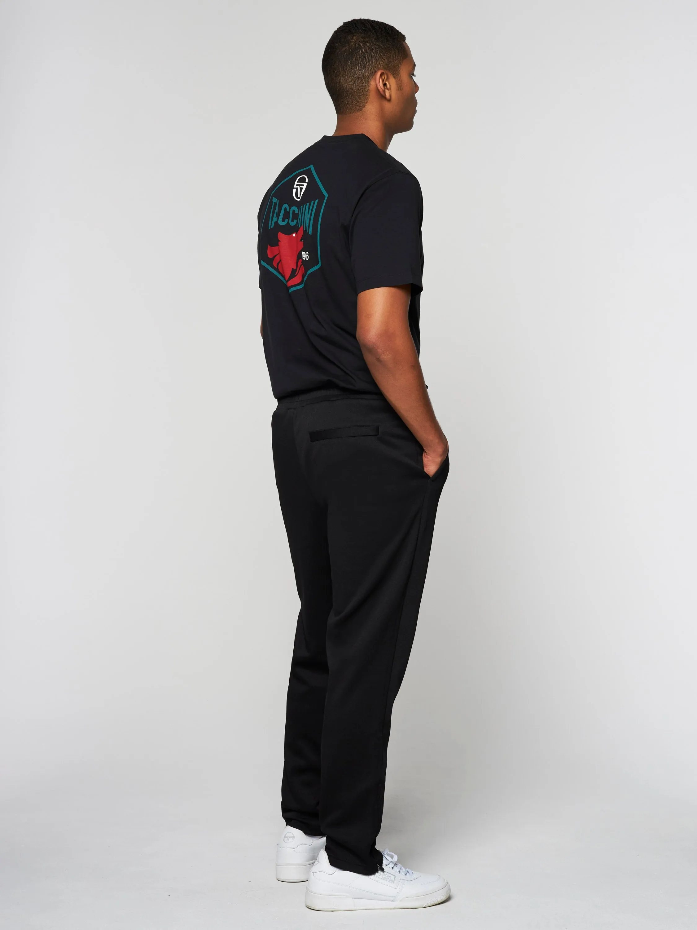 Pero Track Pant- Black Beauty Parallel