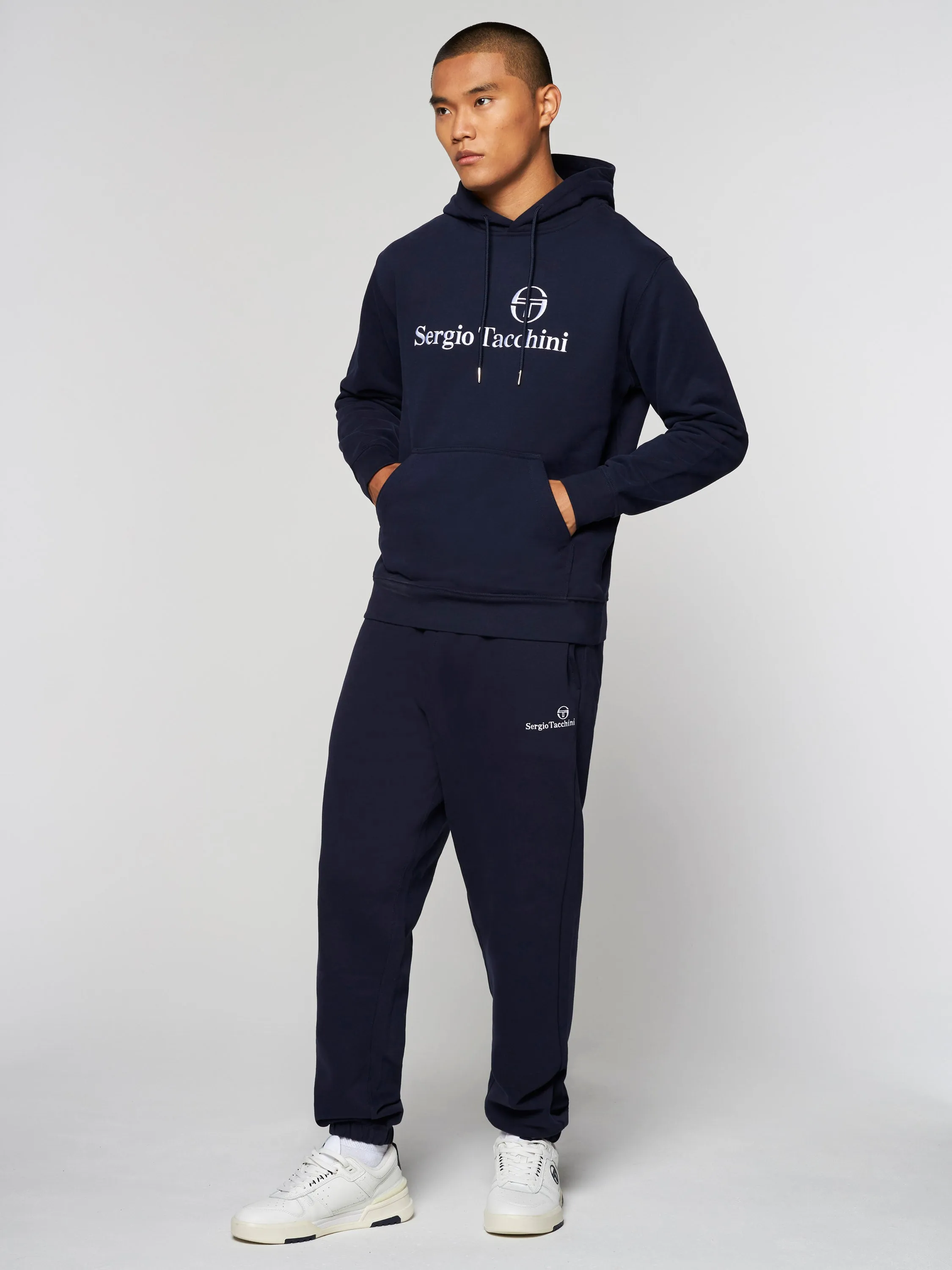 Heritage Hoodie- Maritime Blue sold by Sergio Tacchini product image thumbnail 4
