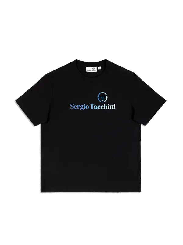 Gradiennte T-Shirt- Black Beauty sold by Sergio Tacchini