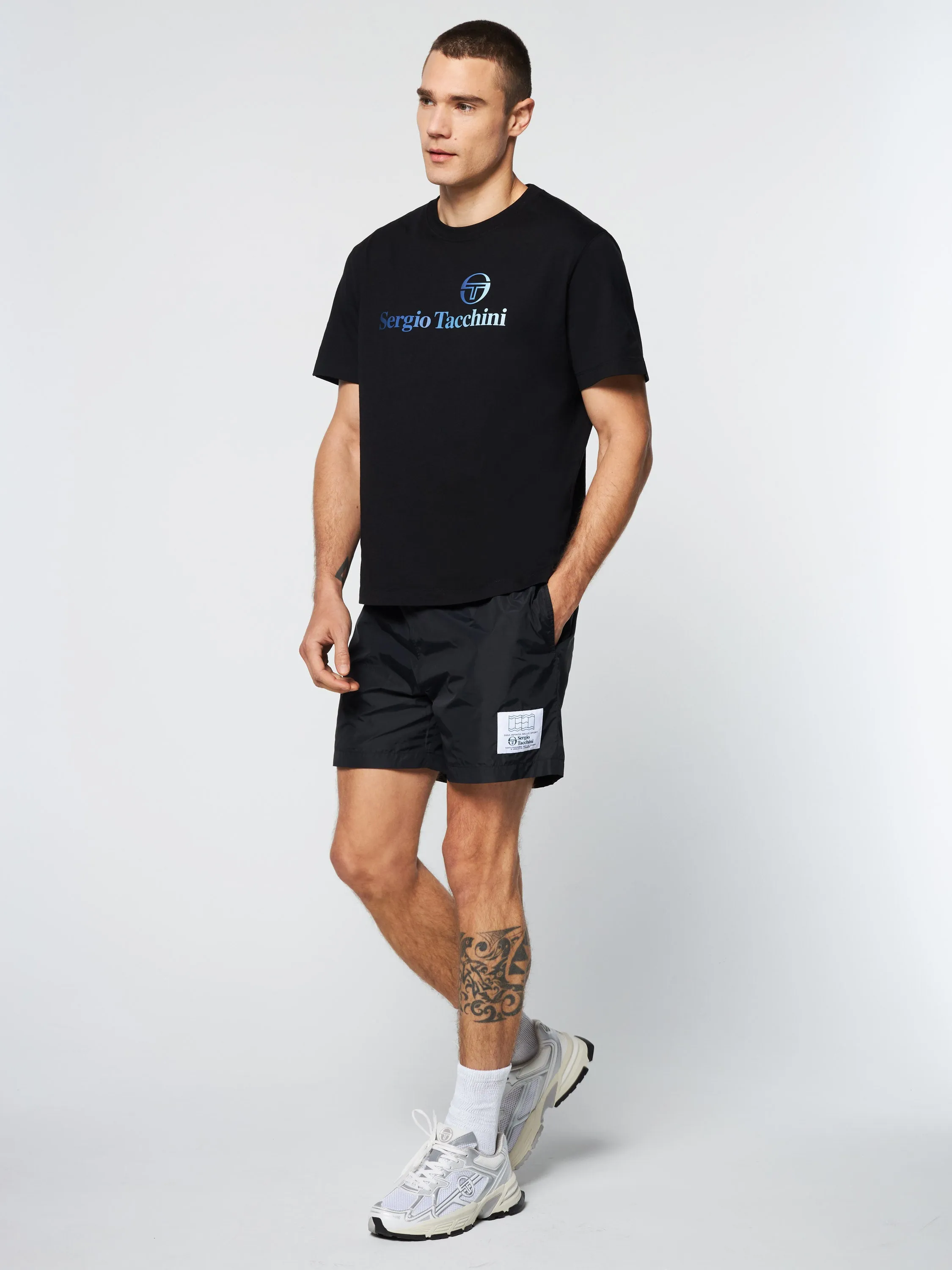 Gradiennte T-Shirt- Black Beauty sold by Sergio Tacchini product image thumbnail 3