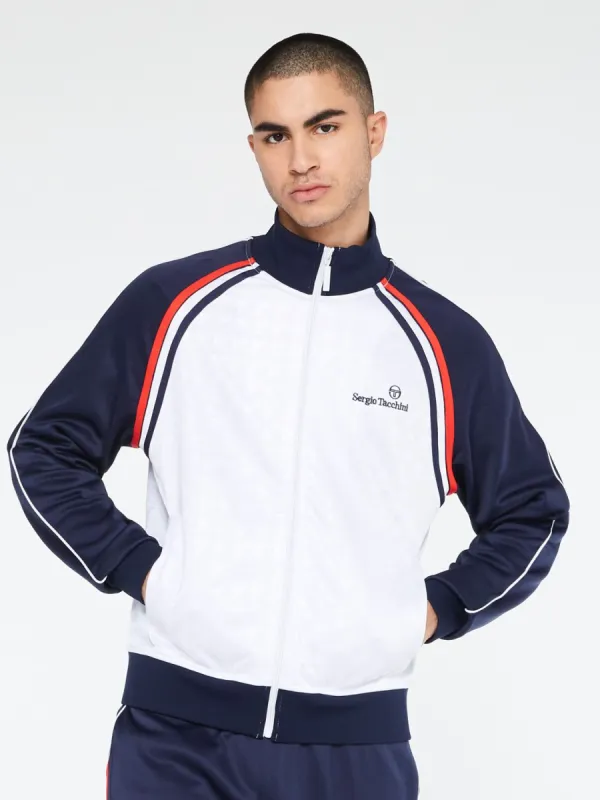 Geo Track Jacket-Maritime Blue sold by Sergio Tacchini
