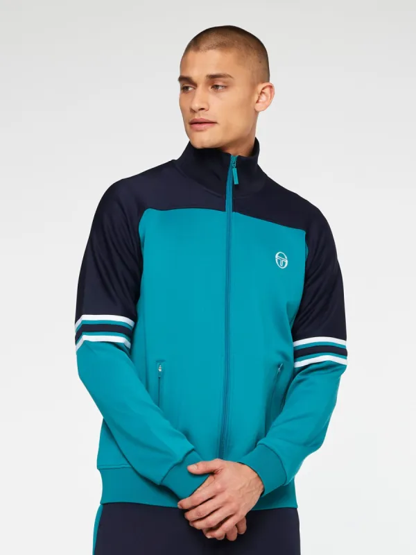 Cervinia Track Jacket-Deep Lake/Dark Green sold by Sergio Tacchini