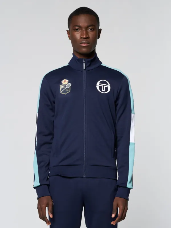 SLAM STAFF TRACK JACKET- Navy/ Canton sold by Sergio Tacchini
