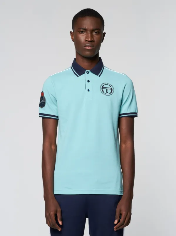 CONTINENTAL STAFF POLO- Canton/ Navy sold by Sergio Tacchini